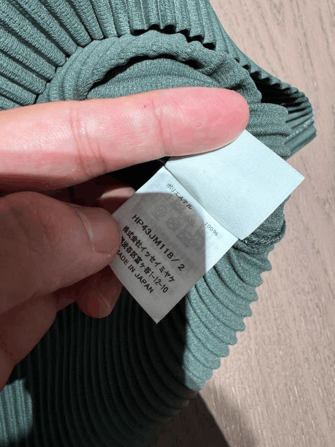Issey Miyake Issey Miyake Issey Miyake Hoome Plisse Half Buttoned Jacke Size US M / EU 48-50 / 2 - 4 Thumbnail