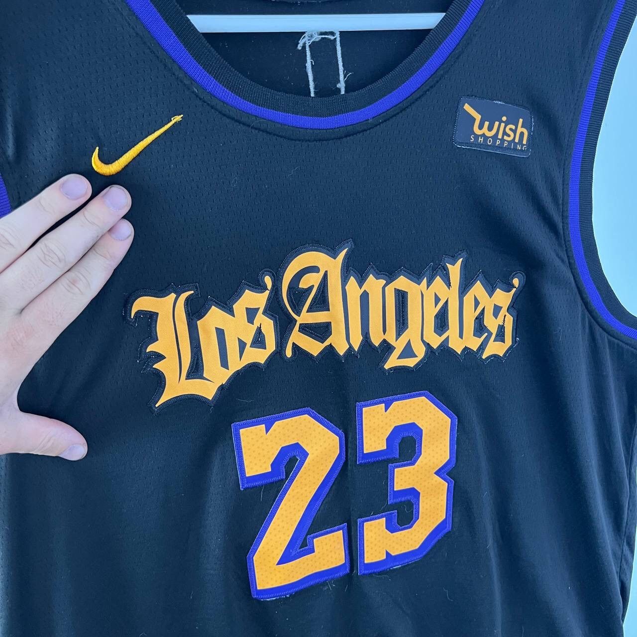 Nike Basketball James Los Angles Nike Drill Tank Top Jersey Y2k Size US L / EU 52-54 / 3 - 6 Thumbnail