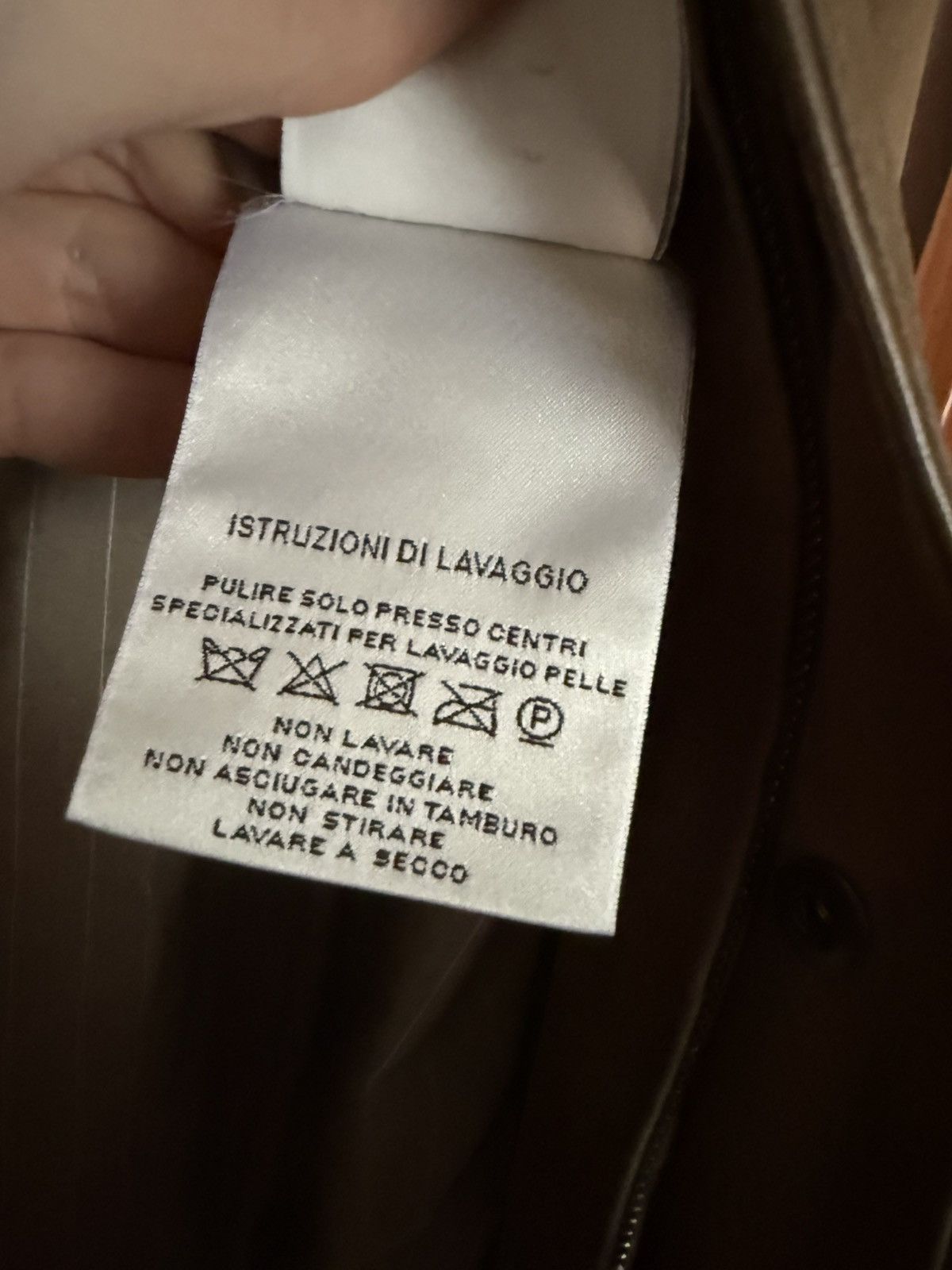 Ermenegildo Zegna Ermenegildo Zegna vintage beige leather jacket Size US M / EU 48-50 / 2 - 7 Thumbnail