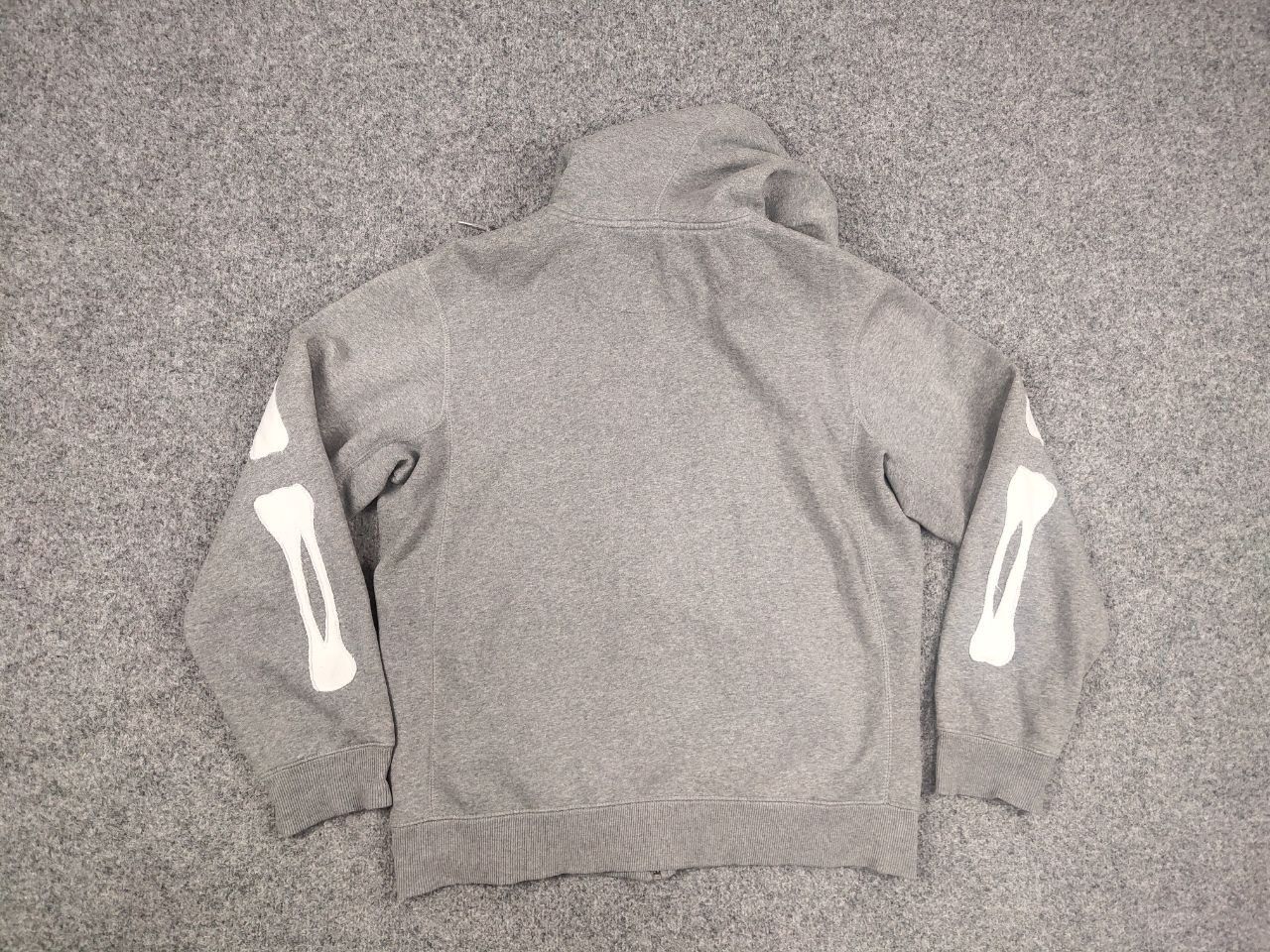 Nike Nike skeleton Logo vintage Rare reworked Zip Hoodie Y2K Size US L / EU 52-54 / 3 - 12 Thumbnail