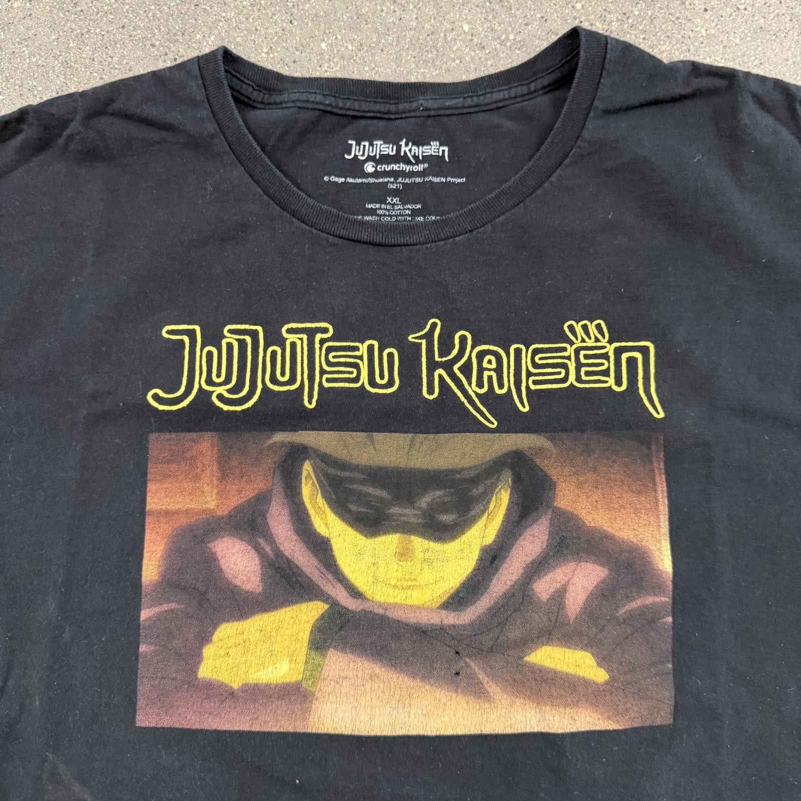 Designer Jujutsu Kaisen Crunchyroll T-Shirt Anime - 2XL Size US XXL / EU 58 / 5 - 1 Thumbnail