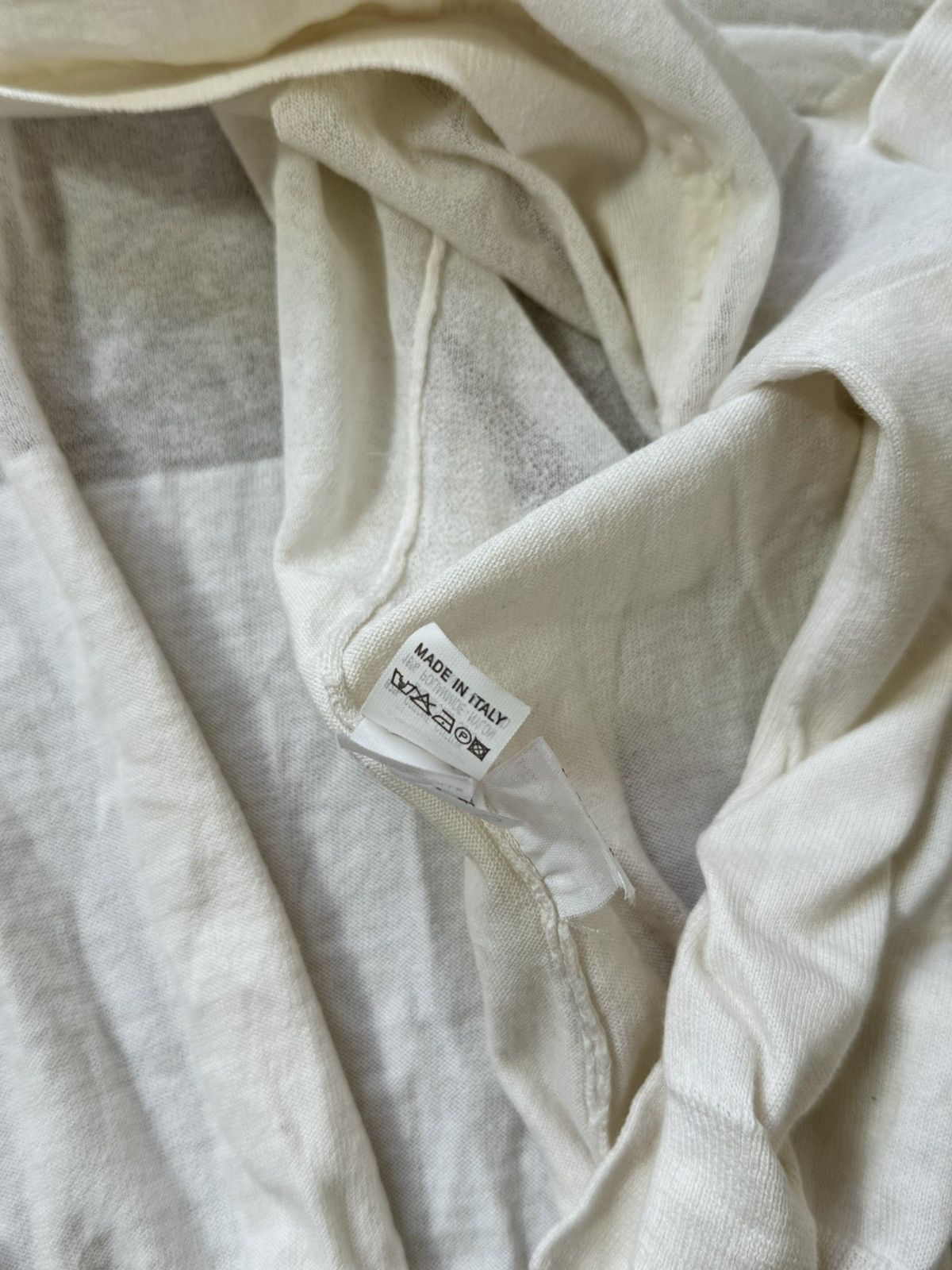 Brunello Cucinelli VINTAGE BRUNELLO CUCCINELLI 2000s MESH BLOUSE Size S / US 4 / IT 40 - 9 Thumbnail