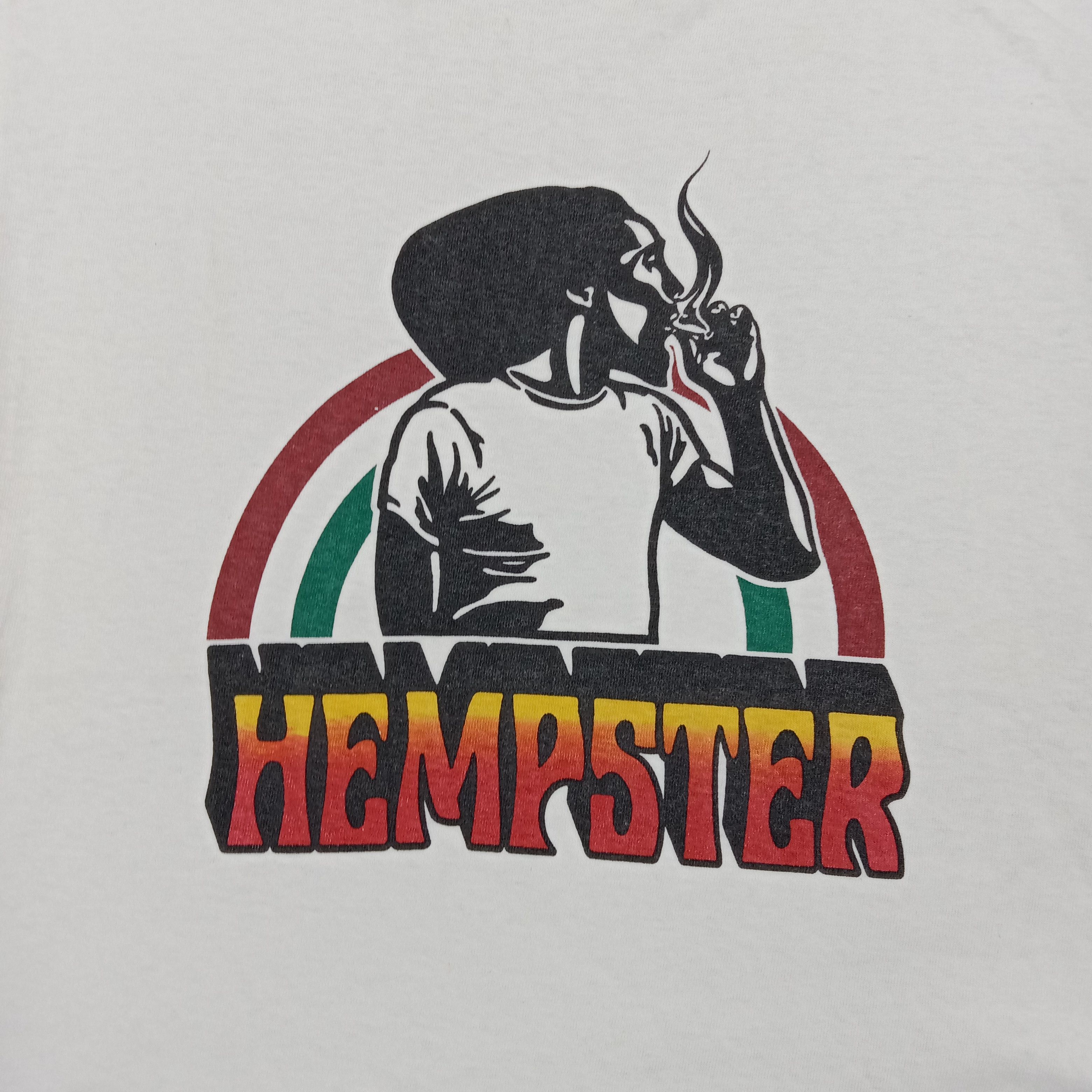 Hysteric Glamour Hysteric Glamour Weed Hempster Reggea Tshirt C294N70 Size US L / EU 52-54 / 3 - 2 Thumbnail