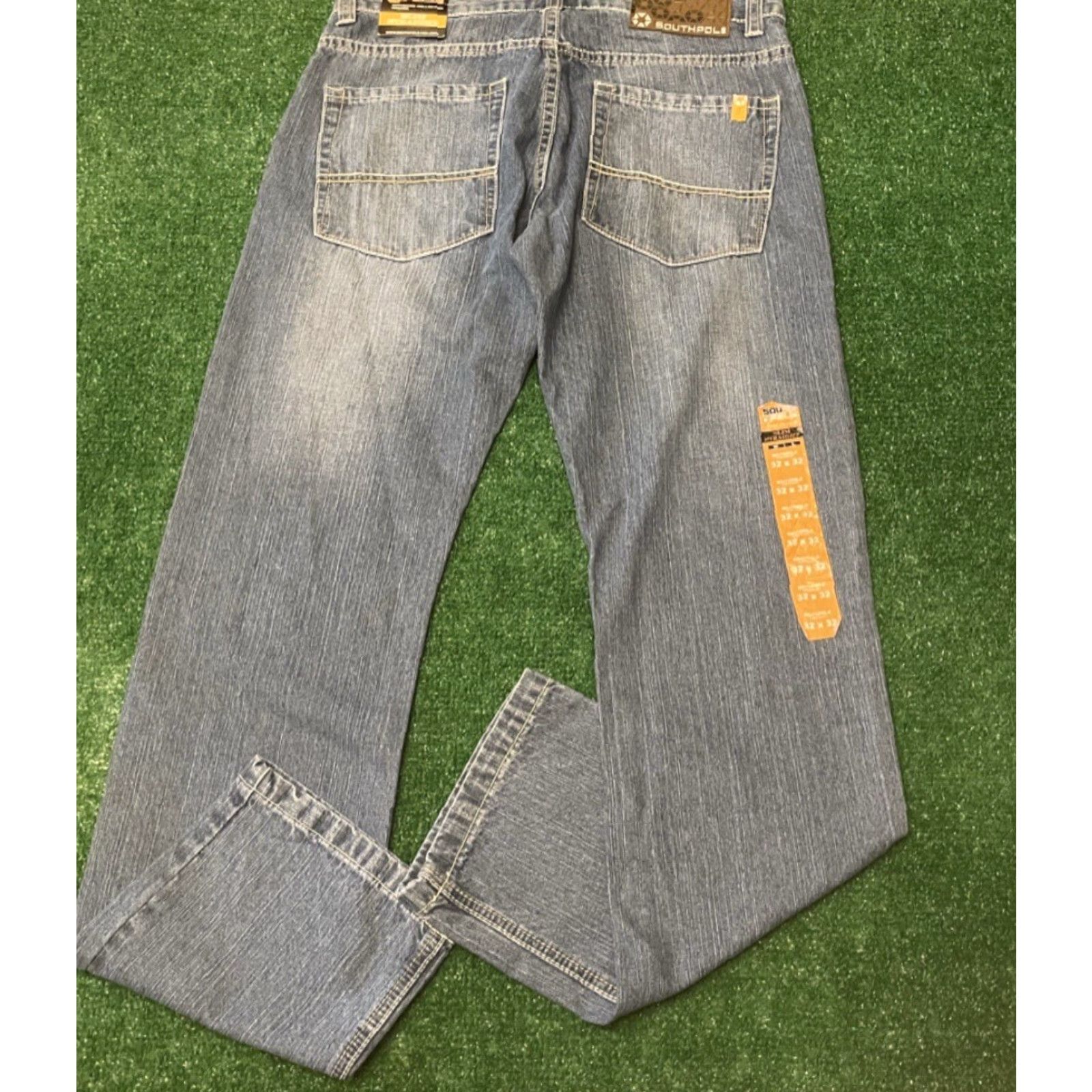 Southpole VINTAGE Southpole Jeans Baggy Slim Straight 32 NWT Mens 32x32 Grunge Y2K Skater Hip Hop Punk Size US 32 / EU 48 - 2 Thumbnail