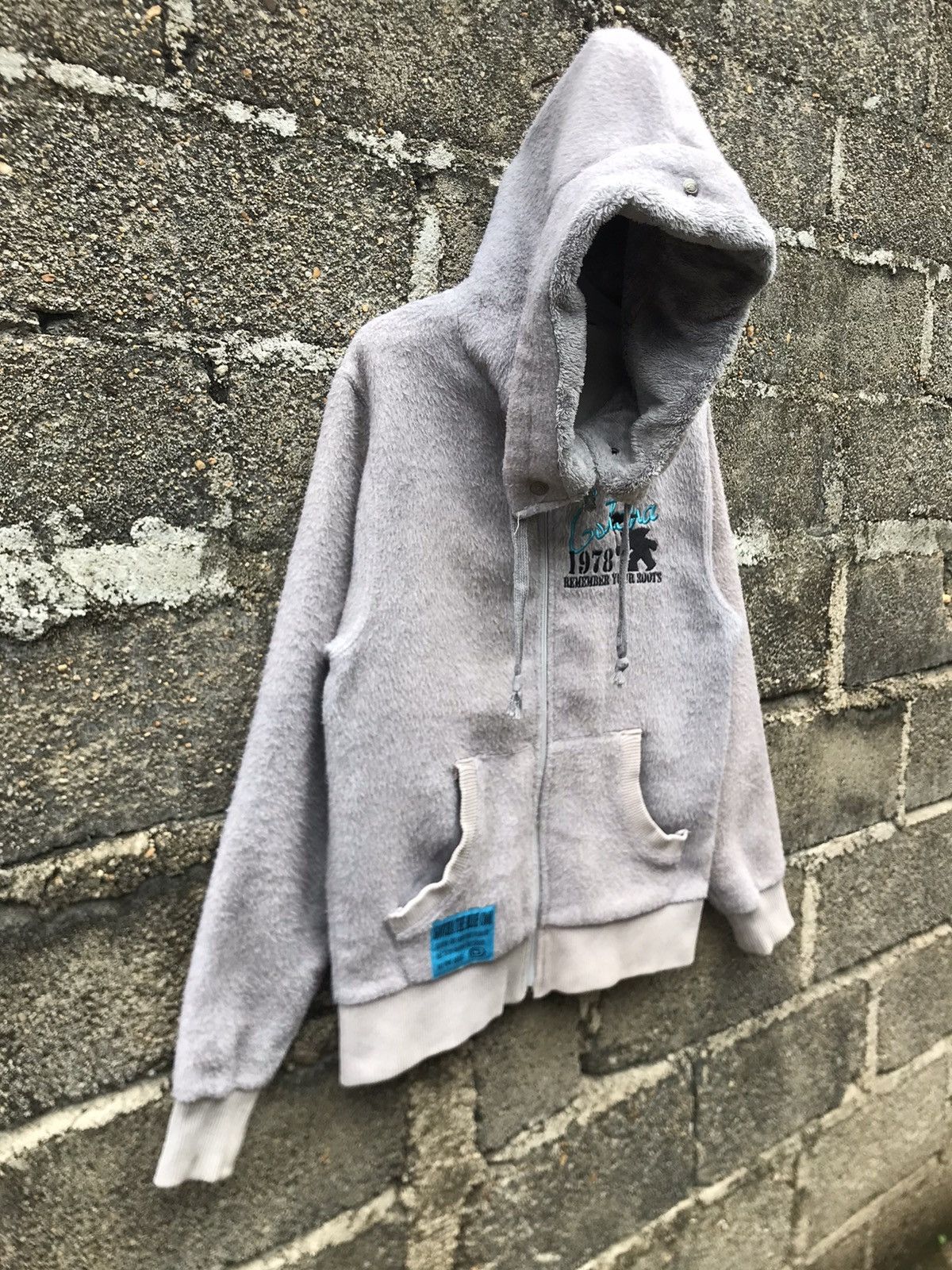 Gotcha ⚡️Surf Style Vintage Gotcha Fleece Hooded Sweater Size US M / EU 48-50 / 2 - 2 Thumbnail