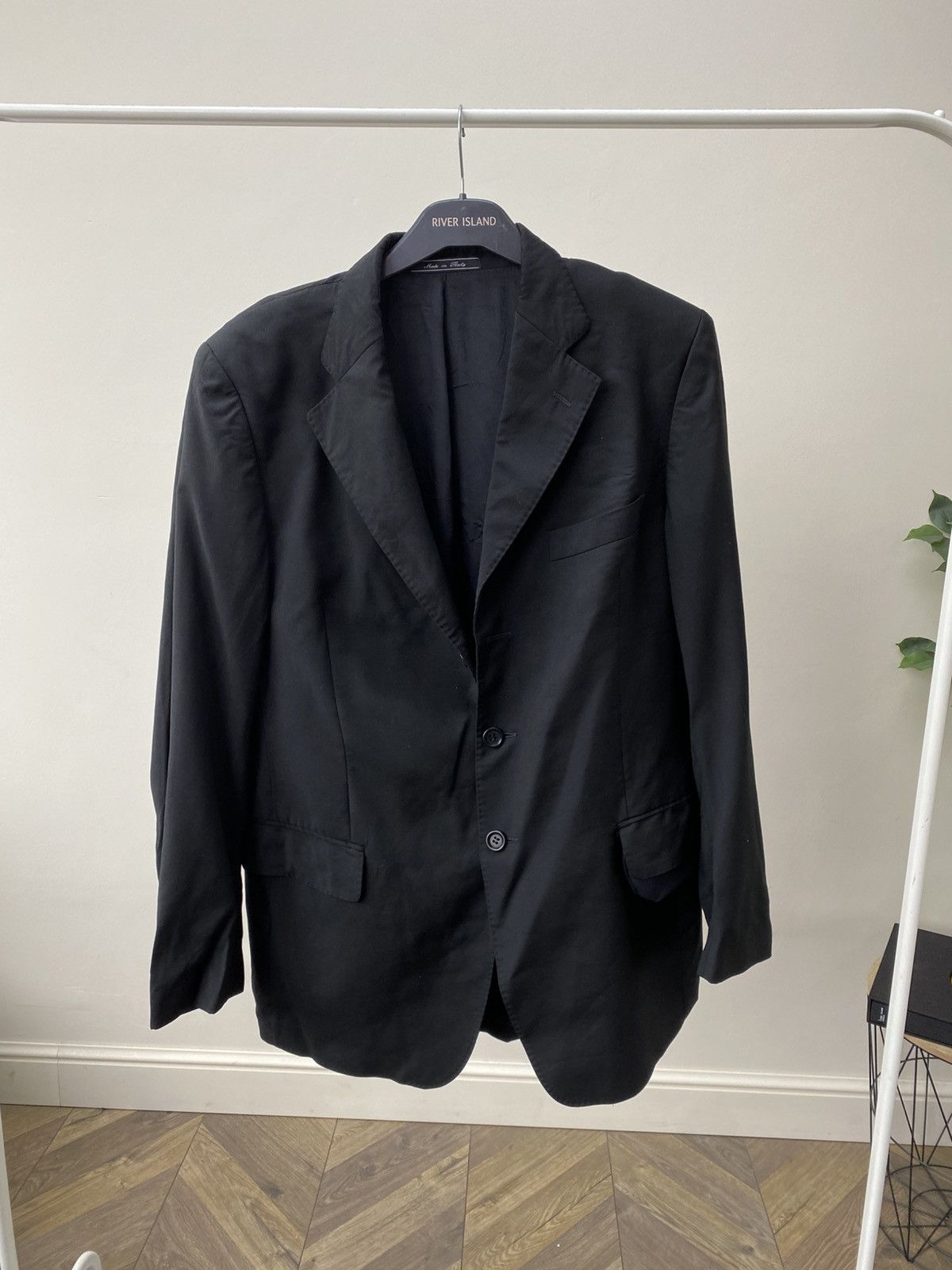 Other Vintage Prandina Black Blazer Size 50R - 1 Thumbnail
