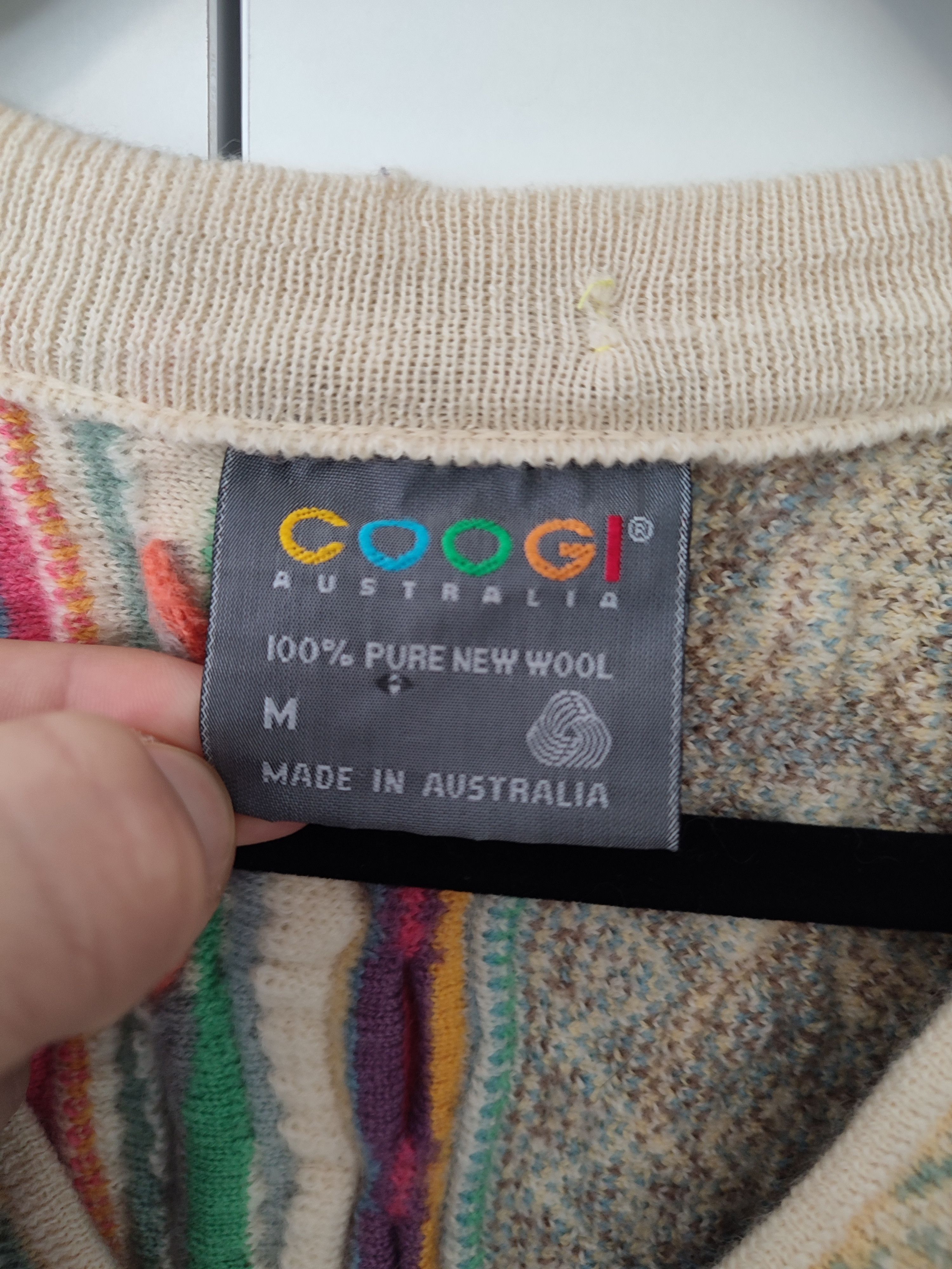 Coogi Vintage COOGI Australia Knit Cardigan Sweater Size M / US 6-8 / IT 42-44 - 8 Thumbnail