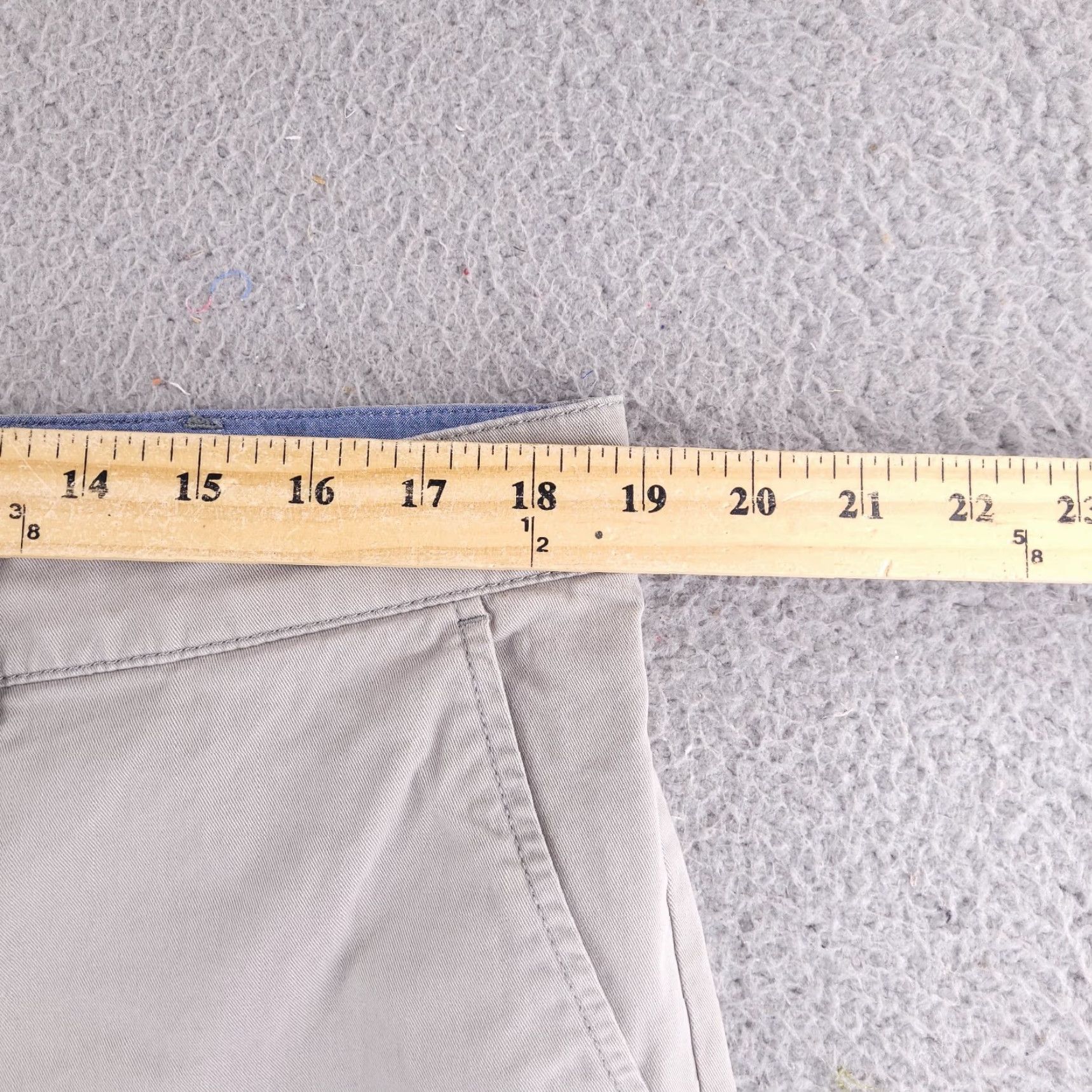 Vintage LL Bean Pants Mens 38x27 Chino Relaxed Straight Gray Shirt? Size US 38 / EU 54 - 7 Thumbnail