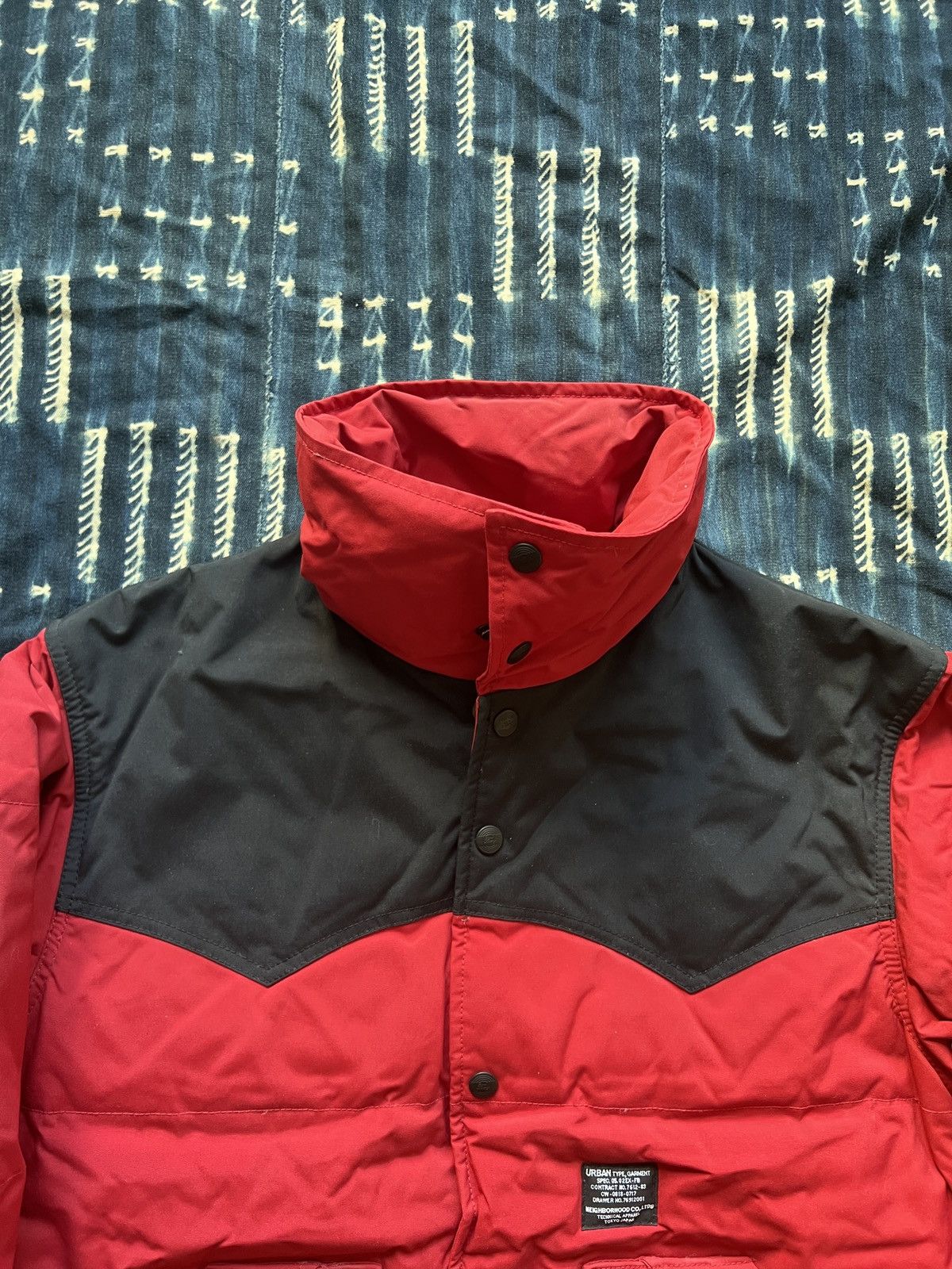 Neighborhood Neighborhood Moto Riders Down Puffer Jacket 08AW Size US M / EU 48-50 / 2 - 3 Thumbnail