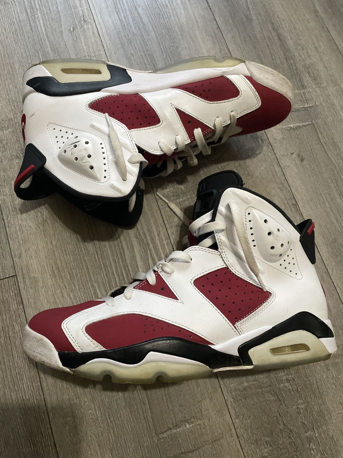 Jordan Brand Air Jordan 6 Retro OG 'Carmine' 2021 Size US 11 / EU 44 - 1 Thumbnail