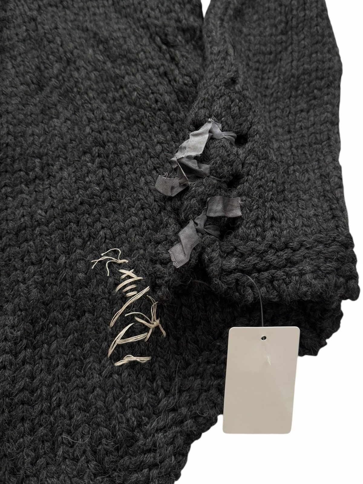 Greg Lauren 2012 OG “The Chunky Loner” Knitter Jacket (Cashmere Alpaca) Size US XS / EU 42 / 0 - 4 Thumbnail