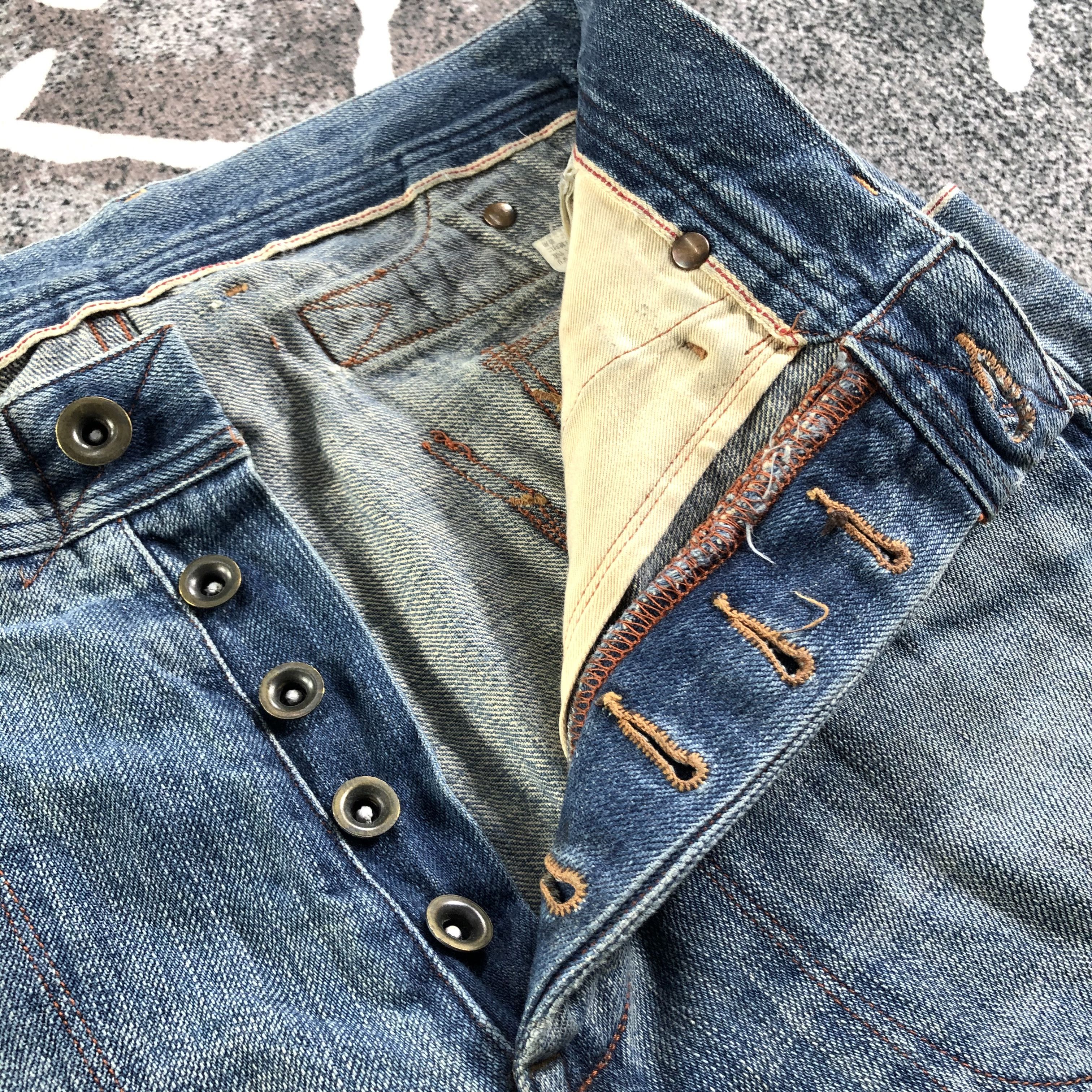 Japanese Brand John Bull Jeans Medium Wash Denim Size US 31 - 6 Thumbnail