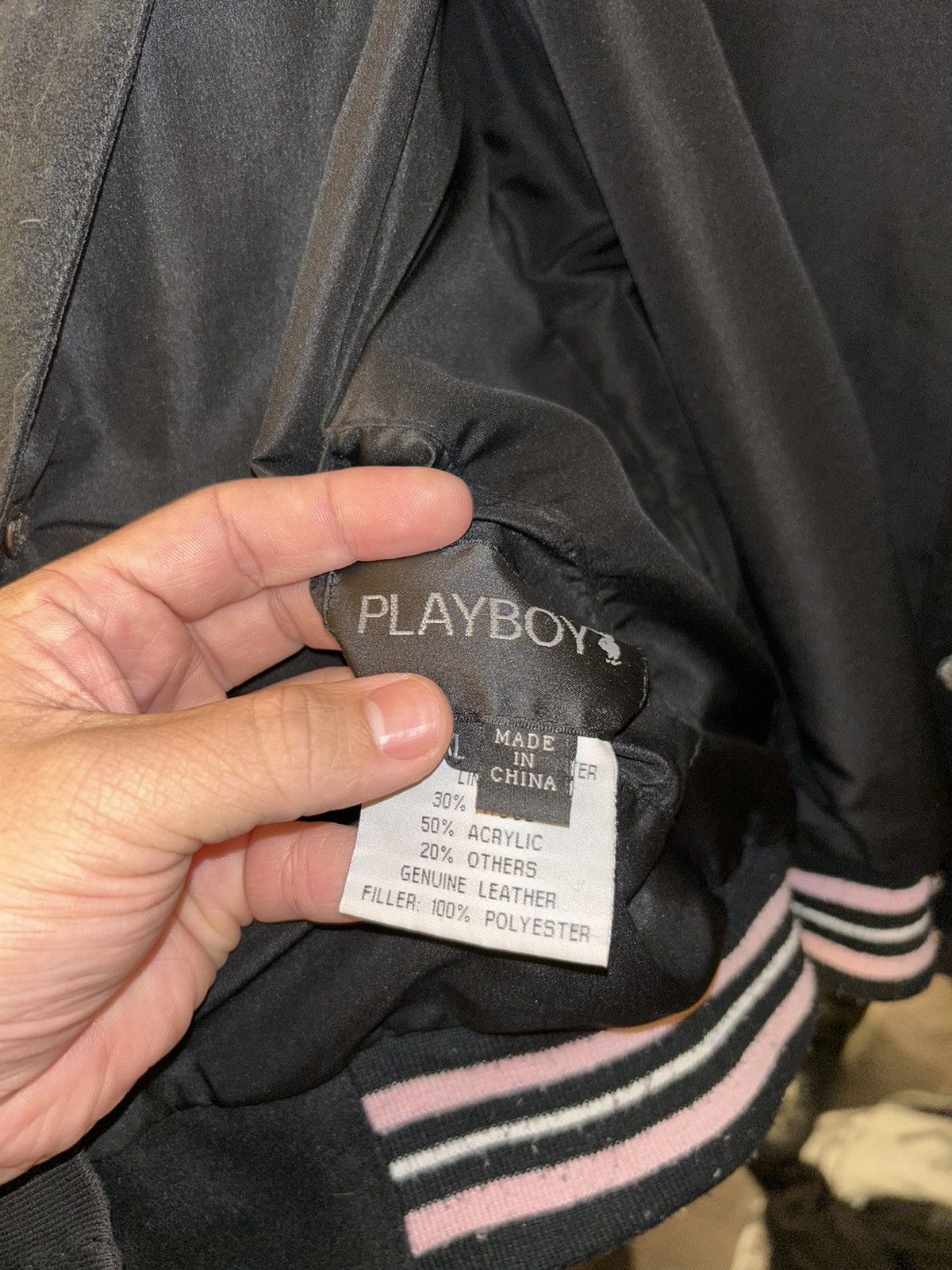 Playboy Vintage Varsity Playboy Bomber Jacket Size US XL / EU 56 / 4 - 5 Thumbnail