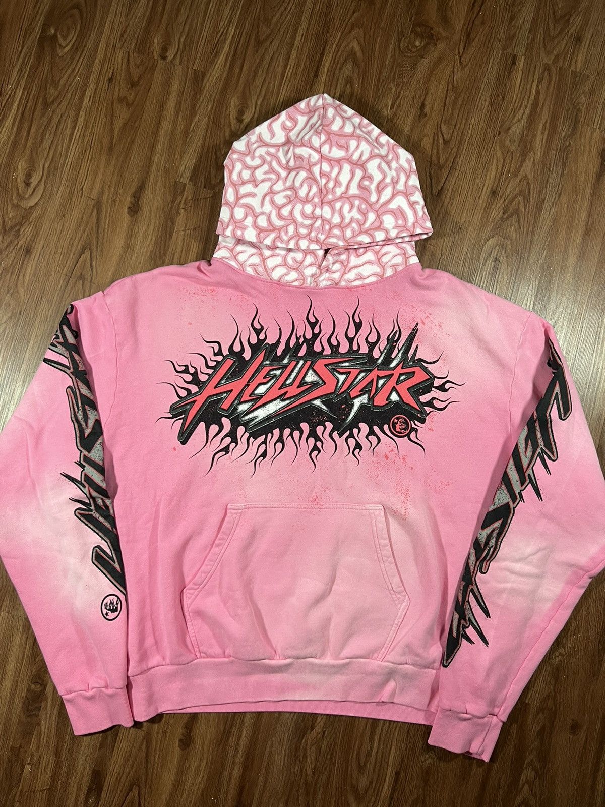 Hypebeast Hellstar Brainwashed Hoodie with Brain | Grailed