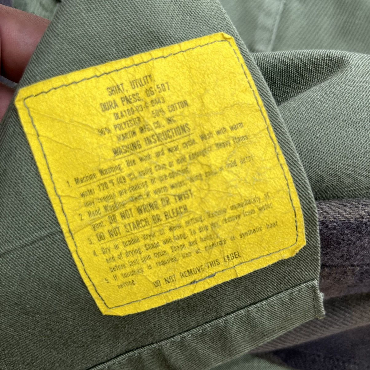 Alpha Industries UTILITILY FIELD SHIRT OG 507 REWORK MILITARY VINTAGE Size M / US 6-8 / IT 42-44 - 4 Thumbnail