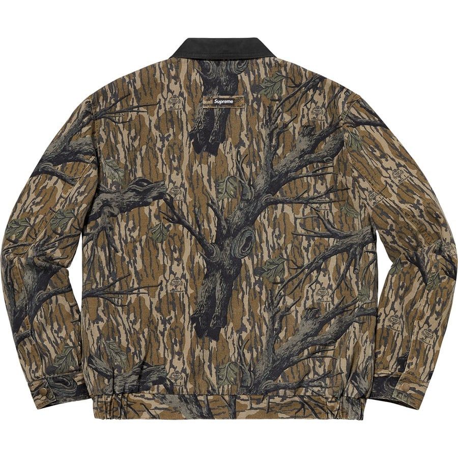 Supreme 🔥 Supreme® x Mossy Oak® RARE Leather Collar Field Jacket Size US XL / EU 56 / 4 - 3 Thumbnail