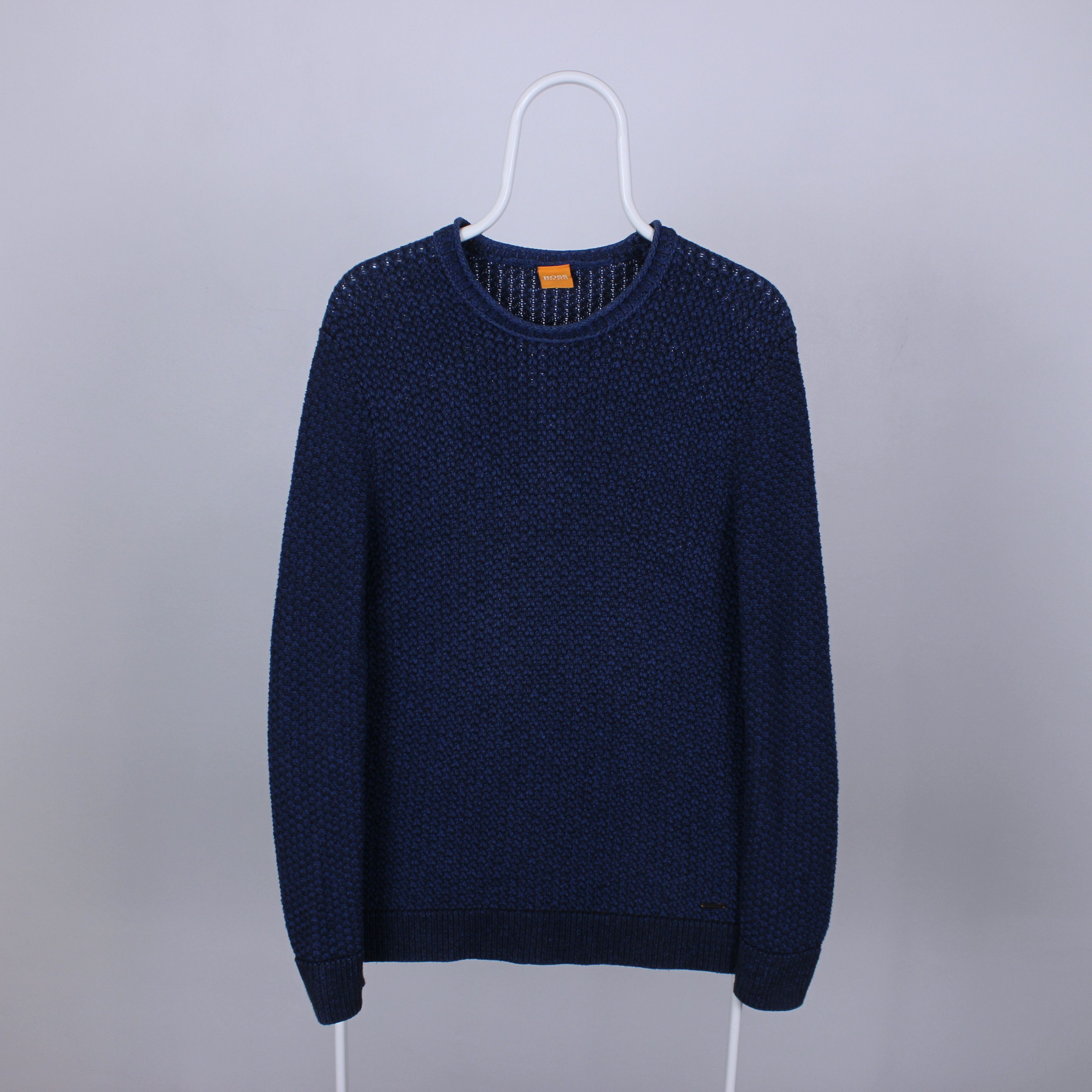 Hugo Boss Hugo Boss sweater men blue cotton M L Size US L / EU 52-54 / 3 - 7 Thumbnail