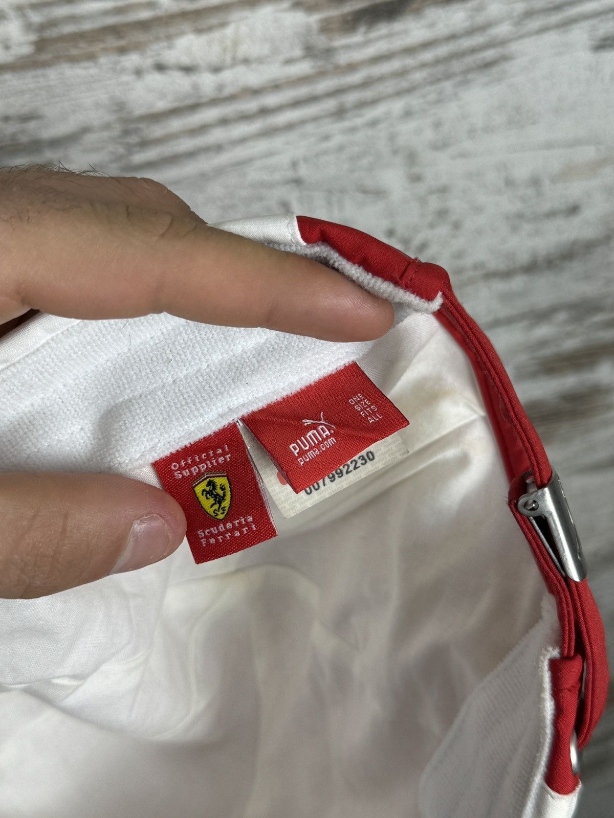 Ferrari × Puma Mens Vintage Puma Ferrari Italy cap hats hat Italia racing Size ONE SIZE - 8 Thumbnail