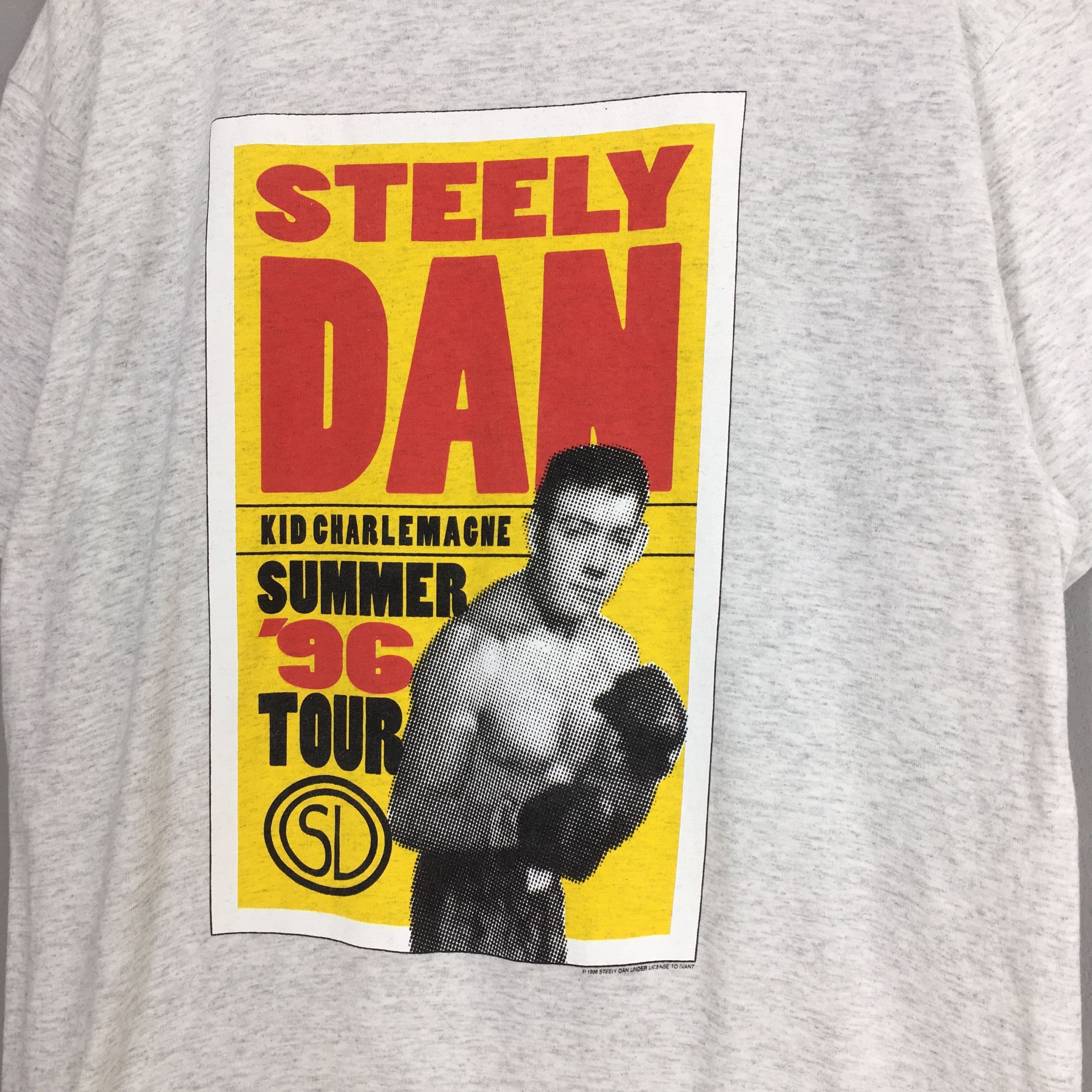 Band Tees × Vintage Vintage Steely Dan Kid Charlemagne Summer Tour 1996 Tshirt Size US L / EU 52-54 / 3 - 4 Thumbnail