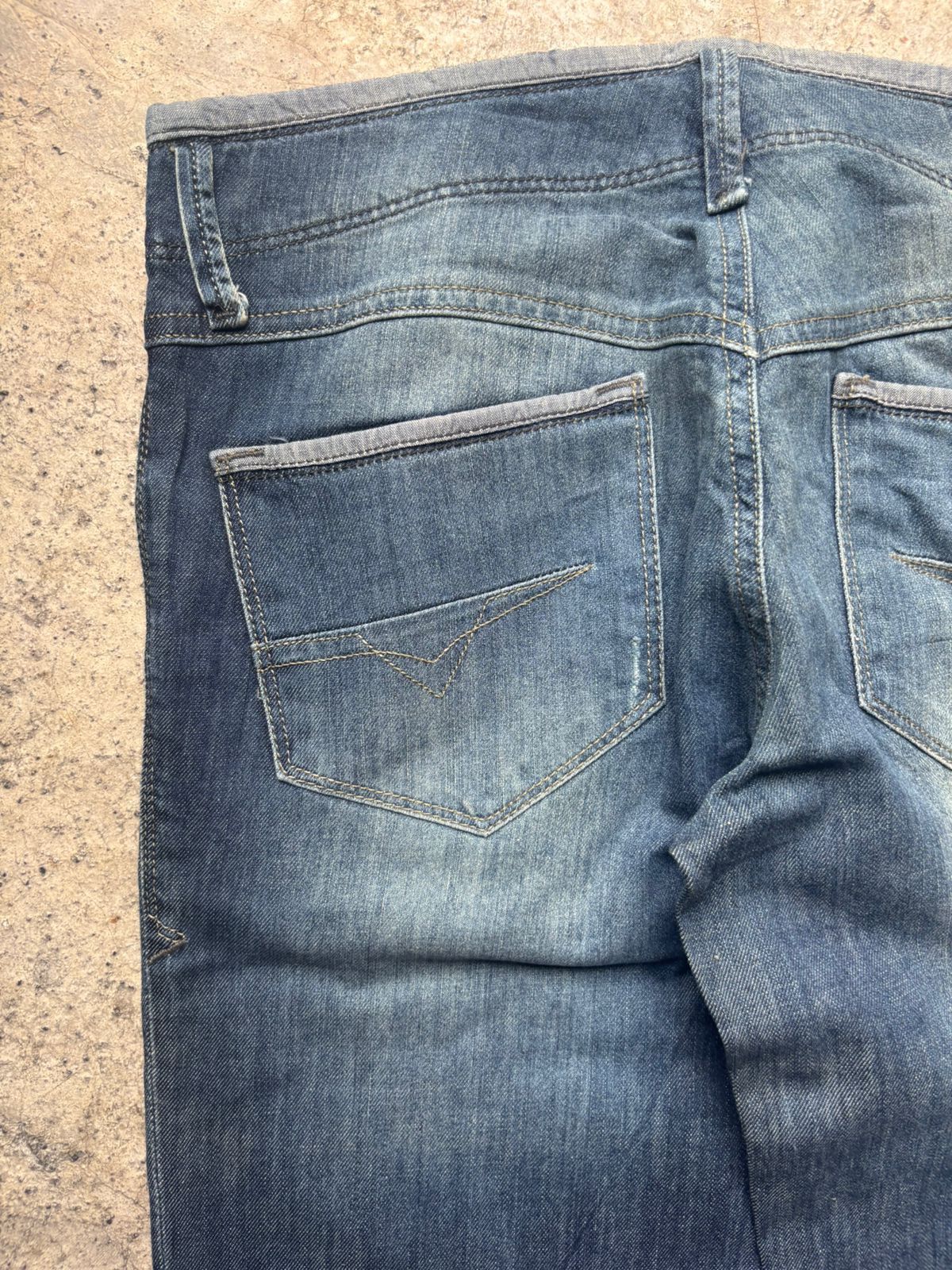Diesel 2000s Y2k Diesel Flared Jeans Size US 28 / EU 44 - 9 Thumbnail