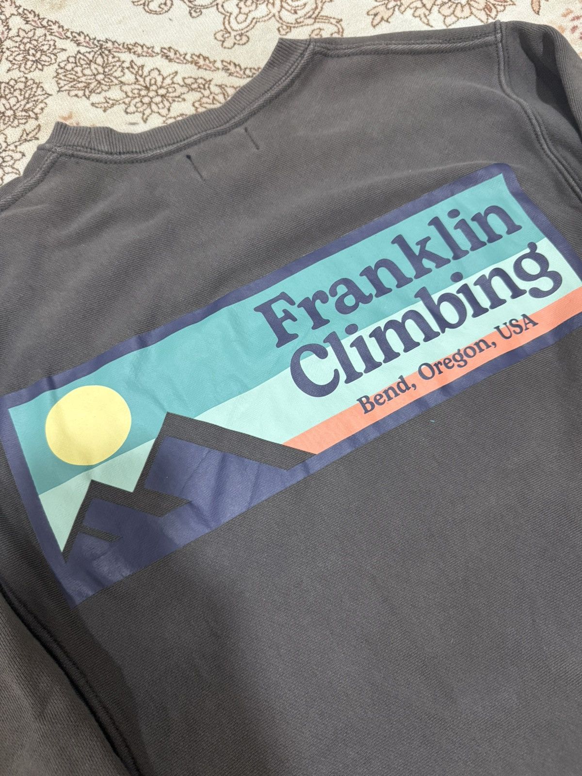 Japanese Brand × Vintage Franklin Climbing Outdoor Sweatshirt Size US S / EU 44-46 / 1 - 2 Thumbnail