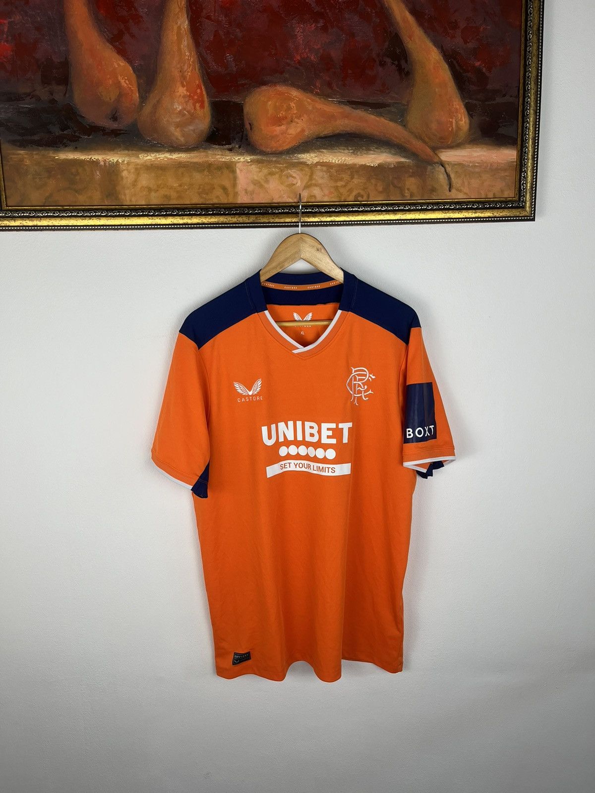 Castore CASTORE GLASGOW RANGERS FC 2022/2023 FOOTBALL SOCCER JERSEY Size US XL / EU 56 / 4 - 1 Thumbnail