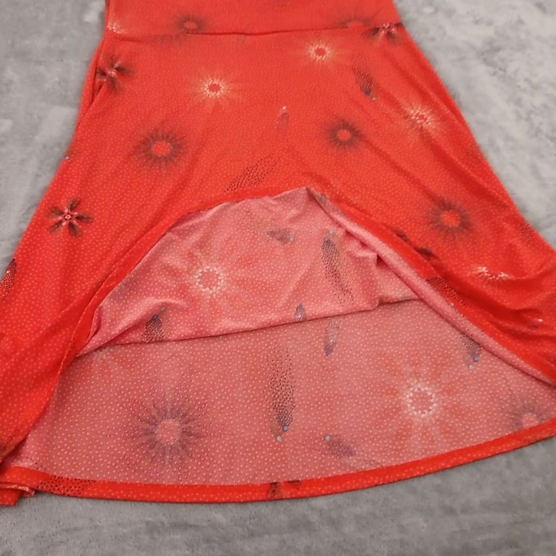 Vintage LuLaRoe Skirt Women XL Pink Geometric Knee Length A-Line Pull On Size 40" / US 18 - 5 Thumbnail
