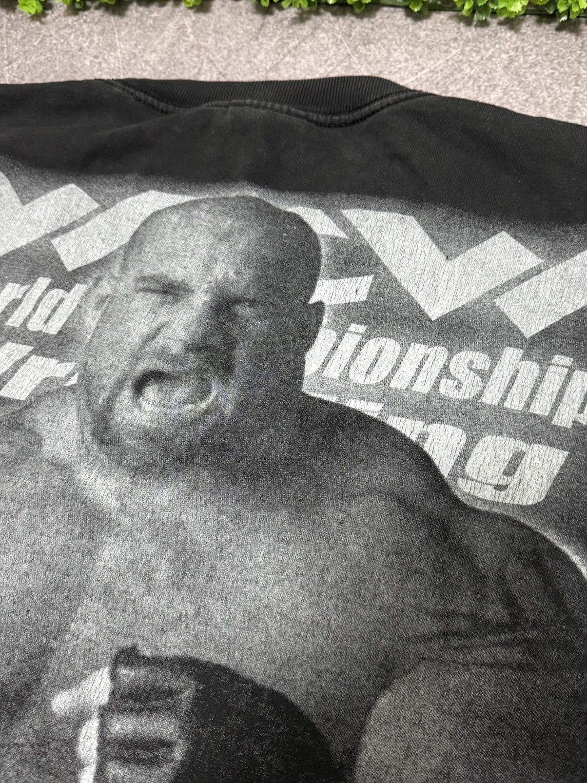 WWE Rare Vintage 1998 WCW GOLDBERG Overprint Tee Size US L / EU 52-54 / 3 - 18 Thumbnail