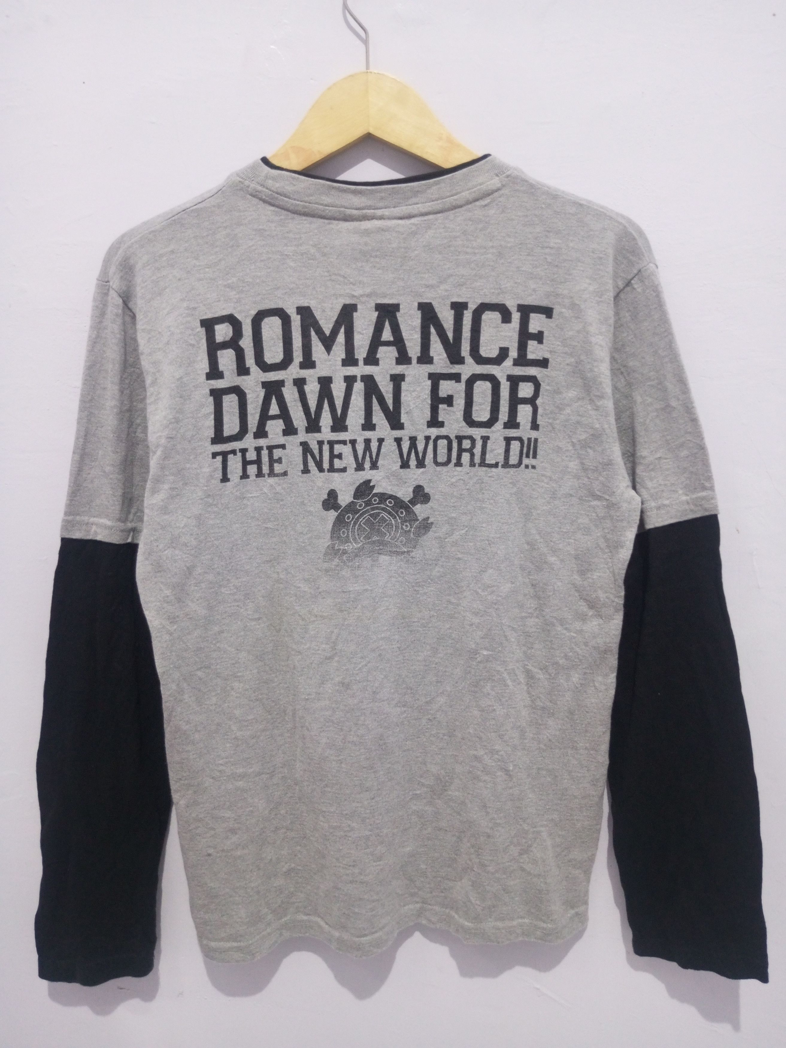 One Piece Vintage one Piece Chopper double layer long sleeve tshirt Size US M / EU 48-50 / 2 - 2 Thumbnail