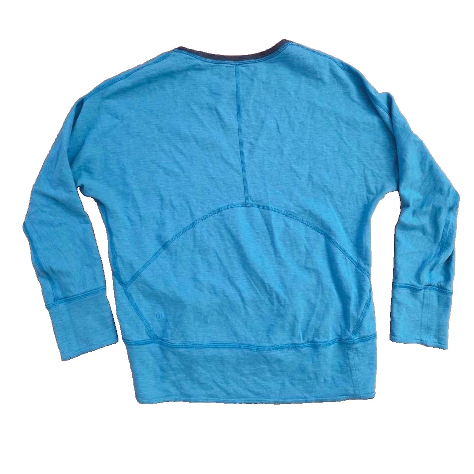 Lululemon Lululemon reversible sweatshirt long sleve blue Larg A001487 Size L / US 10 / IT 46 - 3 Thumbnail