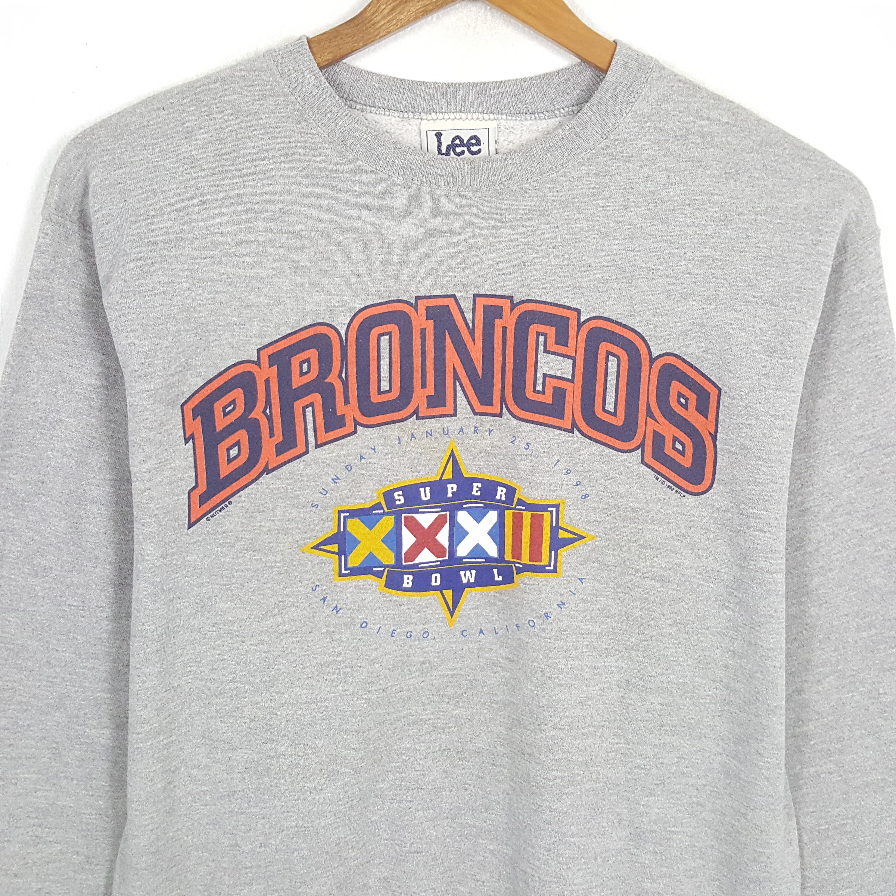 Lee × NFL × Vintage Vintage BRONCOS American Football NFL Team LEE Sweatshirt Size US L / EU 52-54 / 3 - 2 Thumbnail