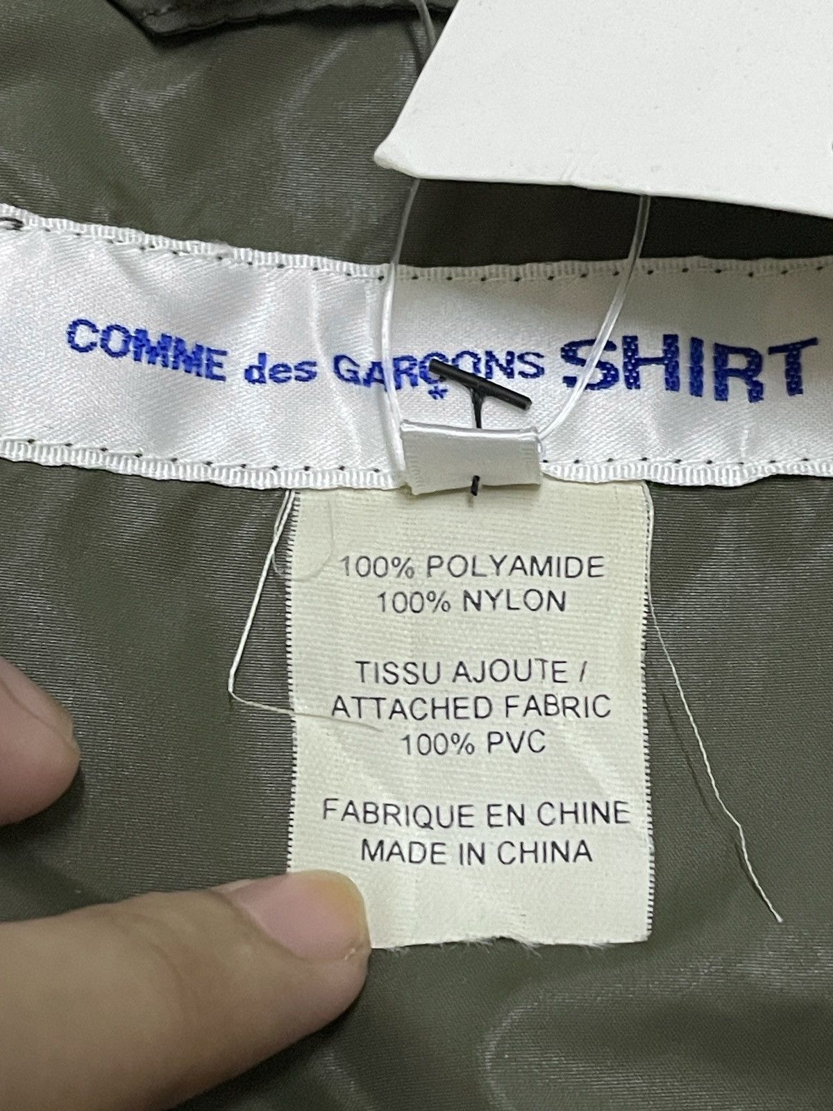 Comme des Garcons NWT Vintage Comme des Garcons Half Zipper Nylon Jacket 2000s Size US XS / EU 42 / 0 - 8 Thumbnail
