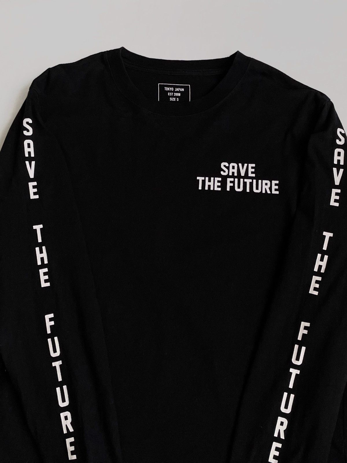 Designer × Japanese Brand Azul by moussy save the future longsleeve Japanese brand Size US S / EU 44-46 / 1 - 3 Thumbnail