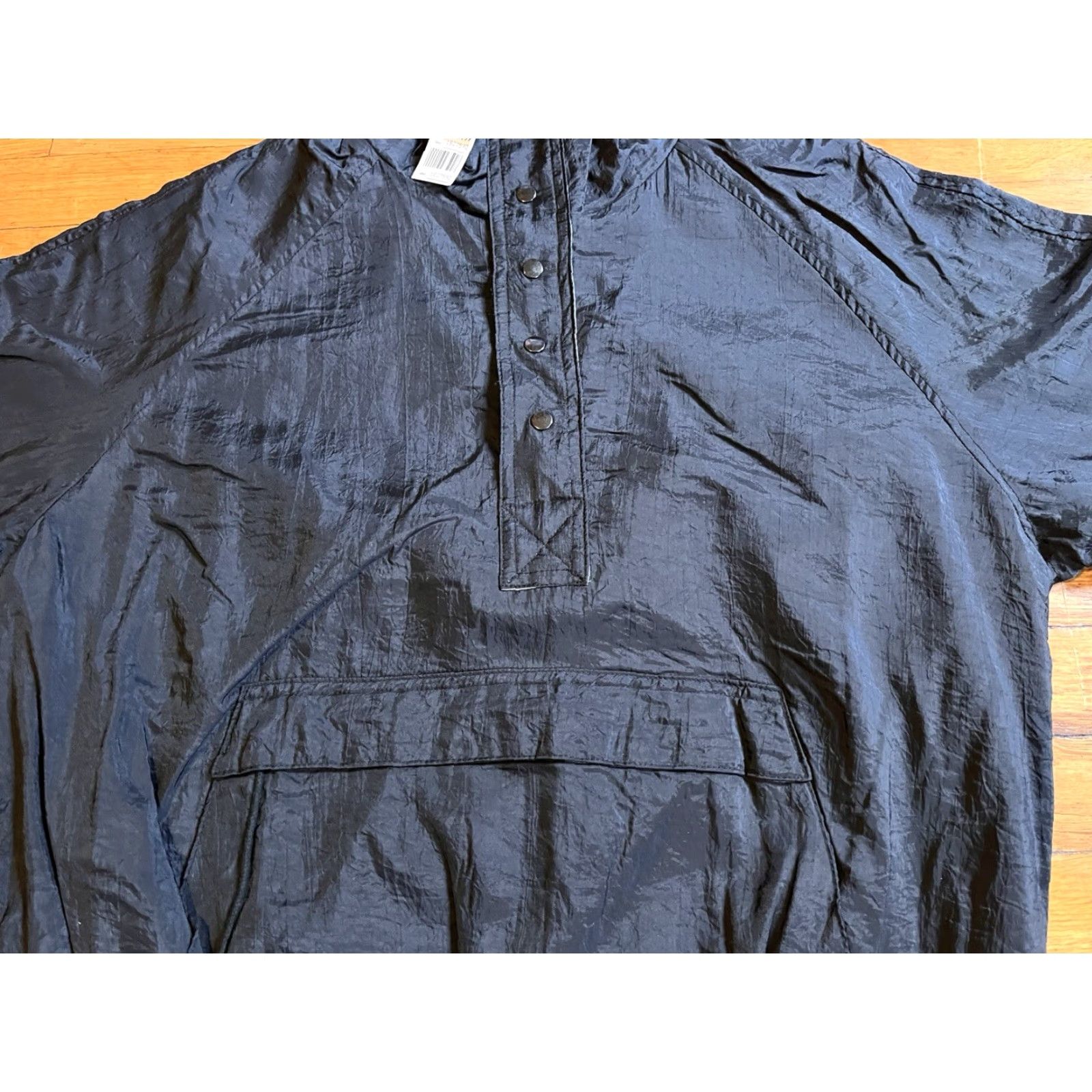 Vintage VINTAGE Drummer Boy Collection 1/2 Zip Windbreaker Men’s M Black 90s Jacket Size US M / EU 48-50 / 2 - 3 Thumbnail