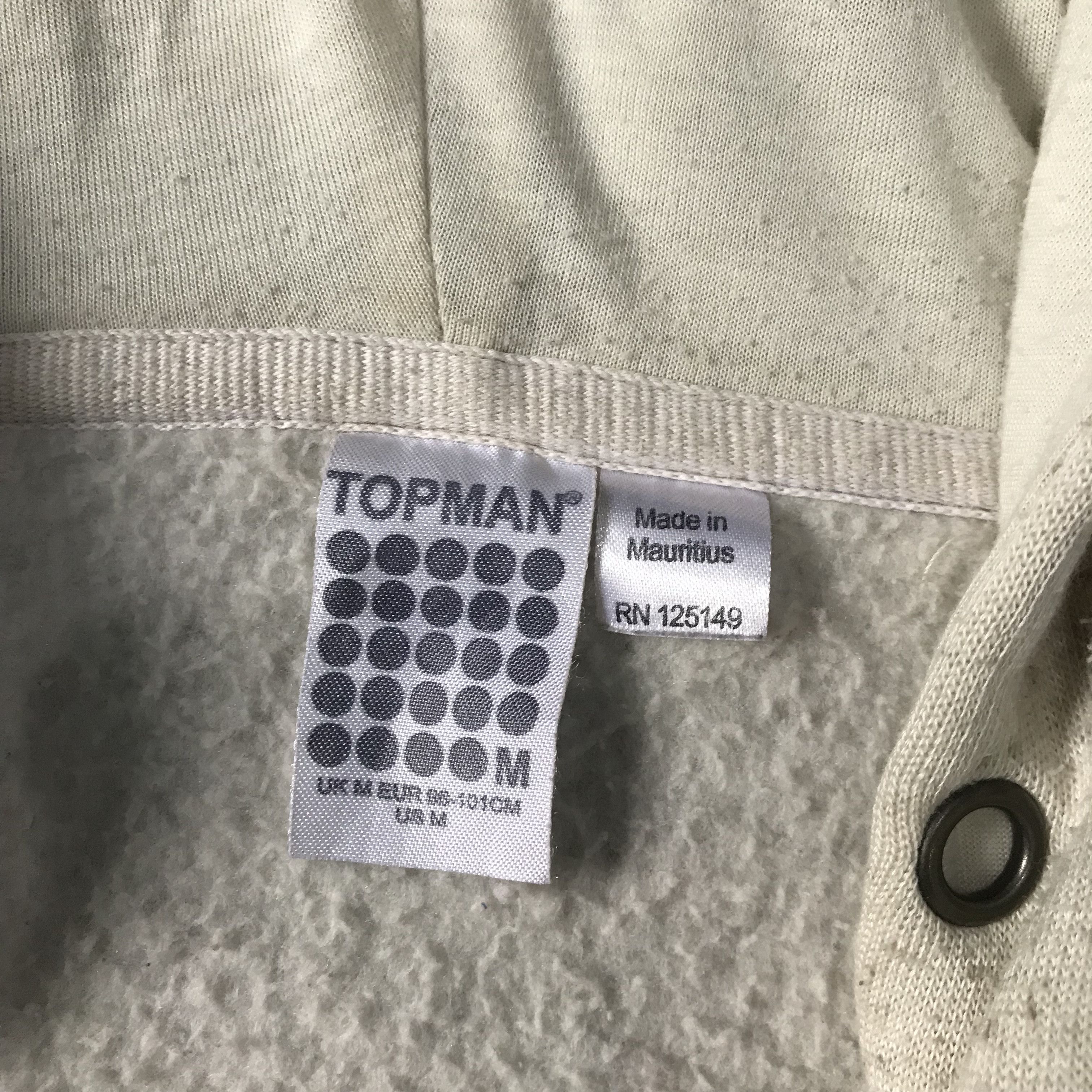Topman Topman Hoodie Jacket White dot pattern colorway Size M Size US M / EU 48-50 / 2 - 5 Thumbnail