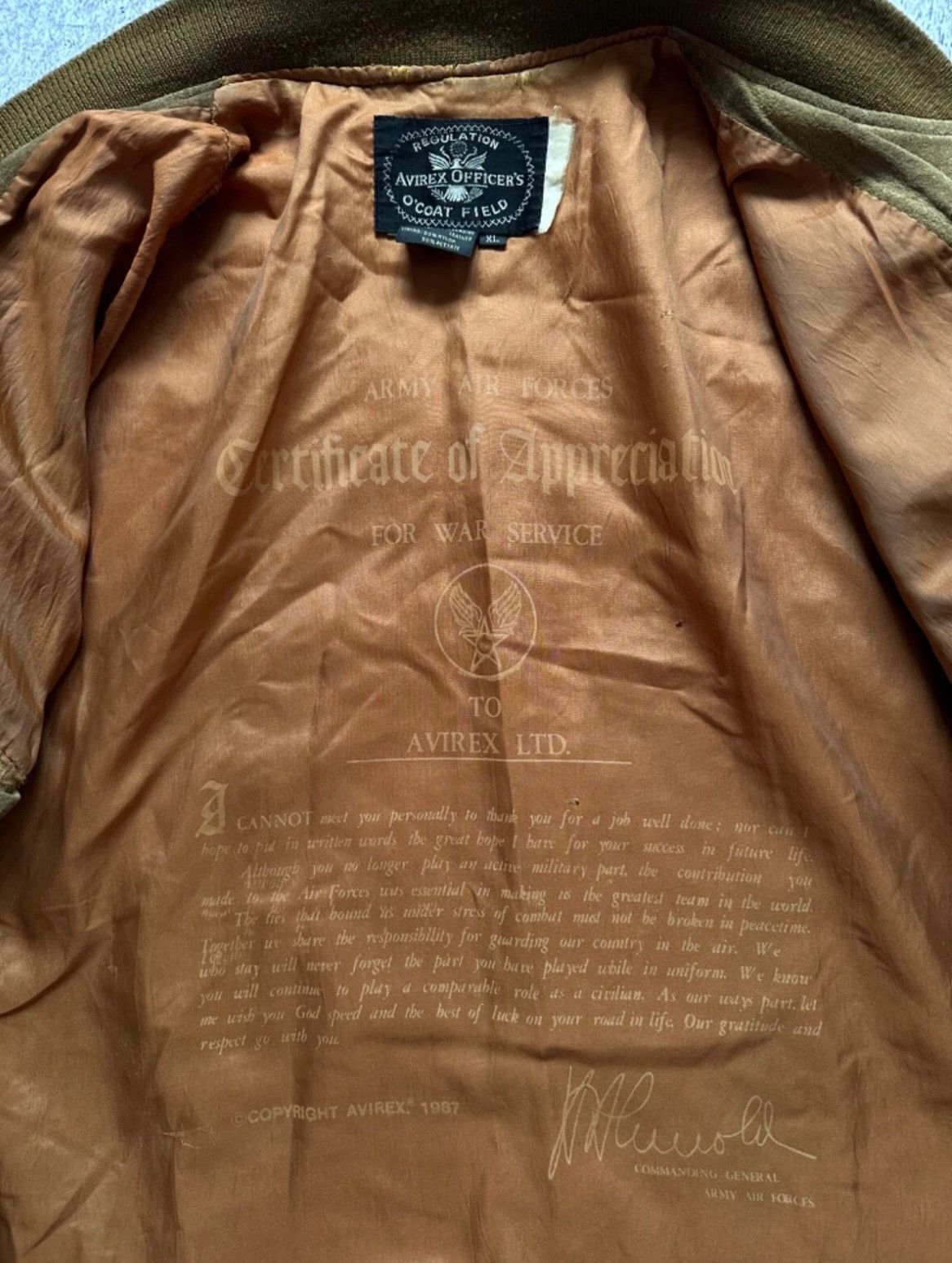 Avirex Vintage Avirex 1980’s Suede Jacket USA WW2 style Size US XL / EU 56 / 4 - 4 Thumbnail