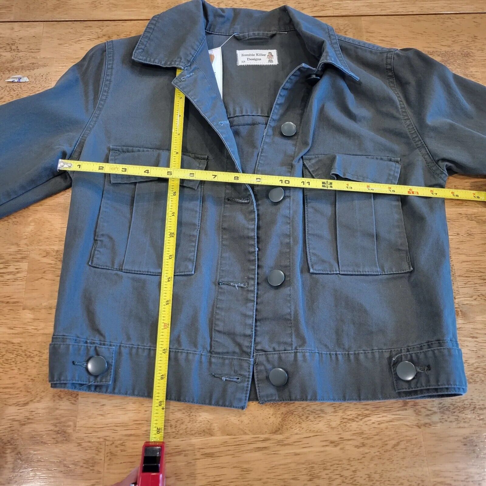 Flatbush Zombies Zombie Killer Designs logo Guns N Roses Jacket woman' Sz XS Size XS / US 0-2 / IT 36-38 - 6 Thumbnail
