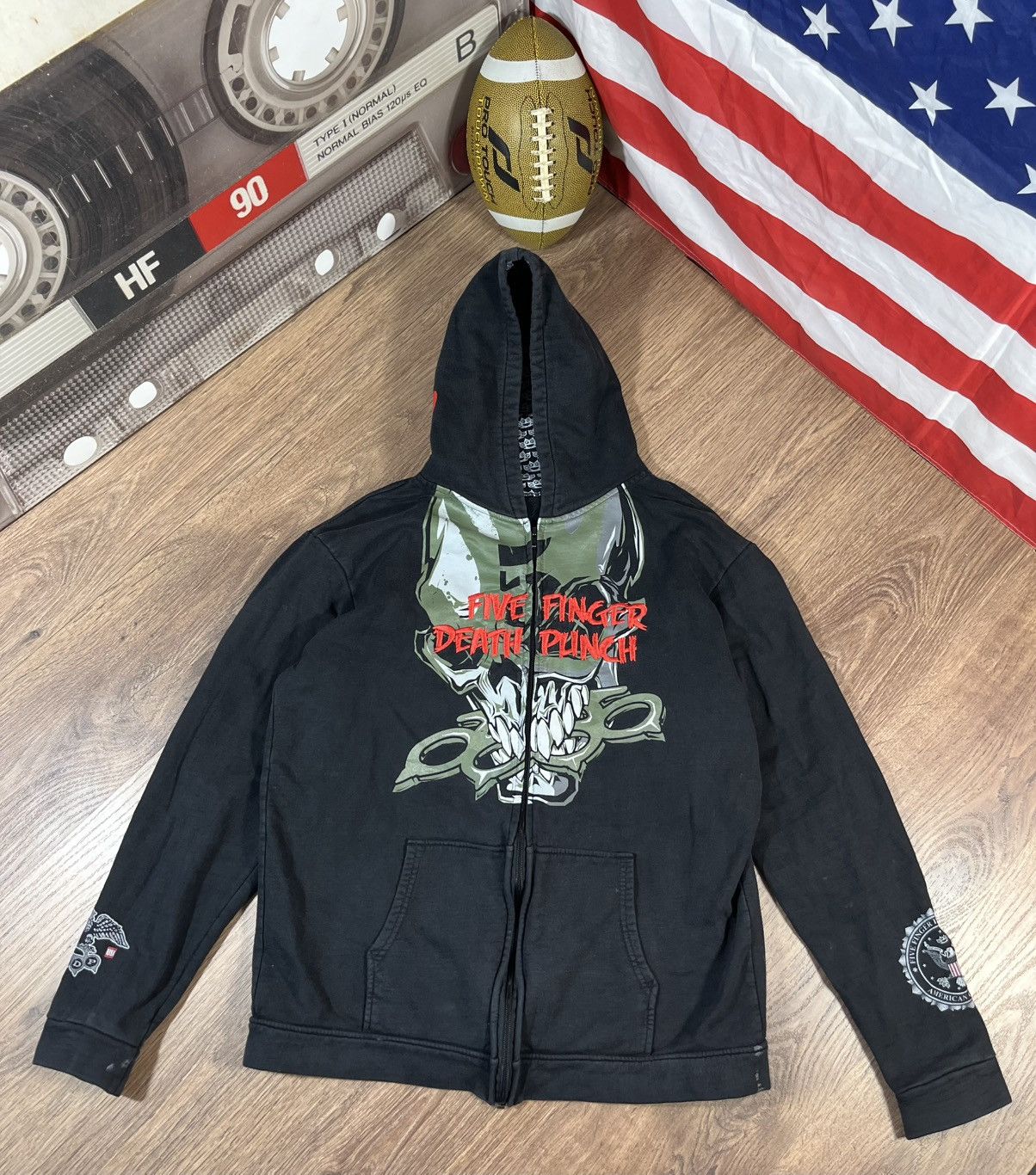 Other Five Finger Death Punch Zip Hoodie Size US M / EU 48-50 / 2 - 2 Thumbnail
