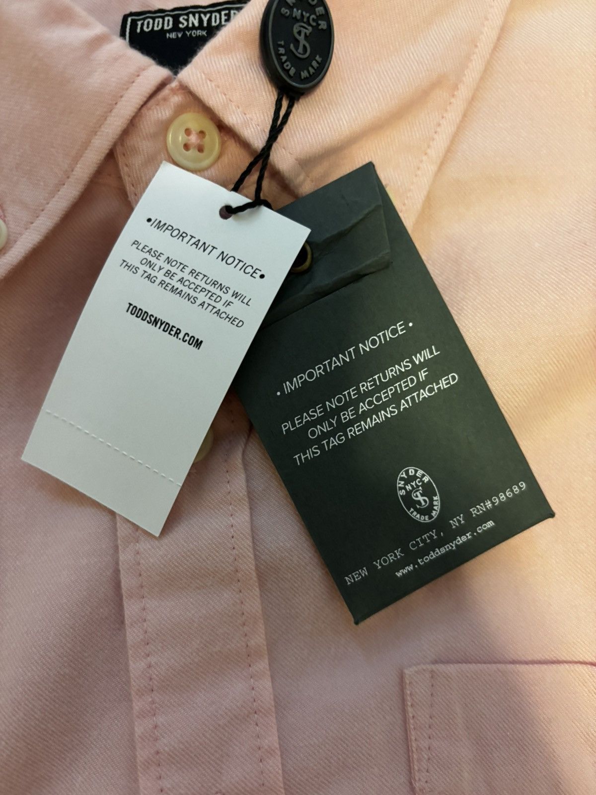 Todd Snyder Todd Snyder Brush Cotton Cashmere Shirt Size US M / EU 48-50 / 2 - 7 Thumbnail