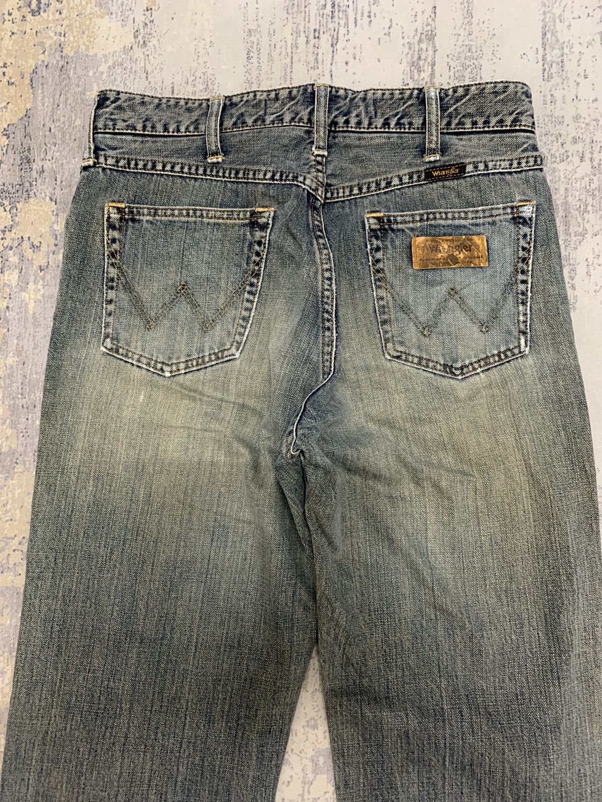 If Six Was Nine Vintage 90s Wrangler Jeans Rusty Straight Leg Denim Size US 30 / EU 46 - 13 Thumbnail