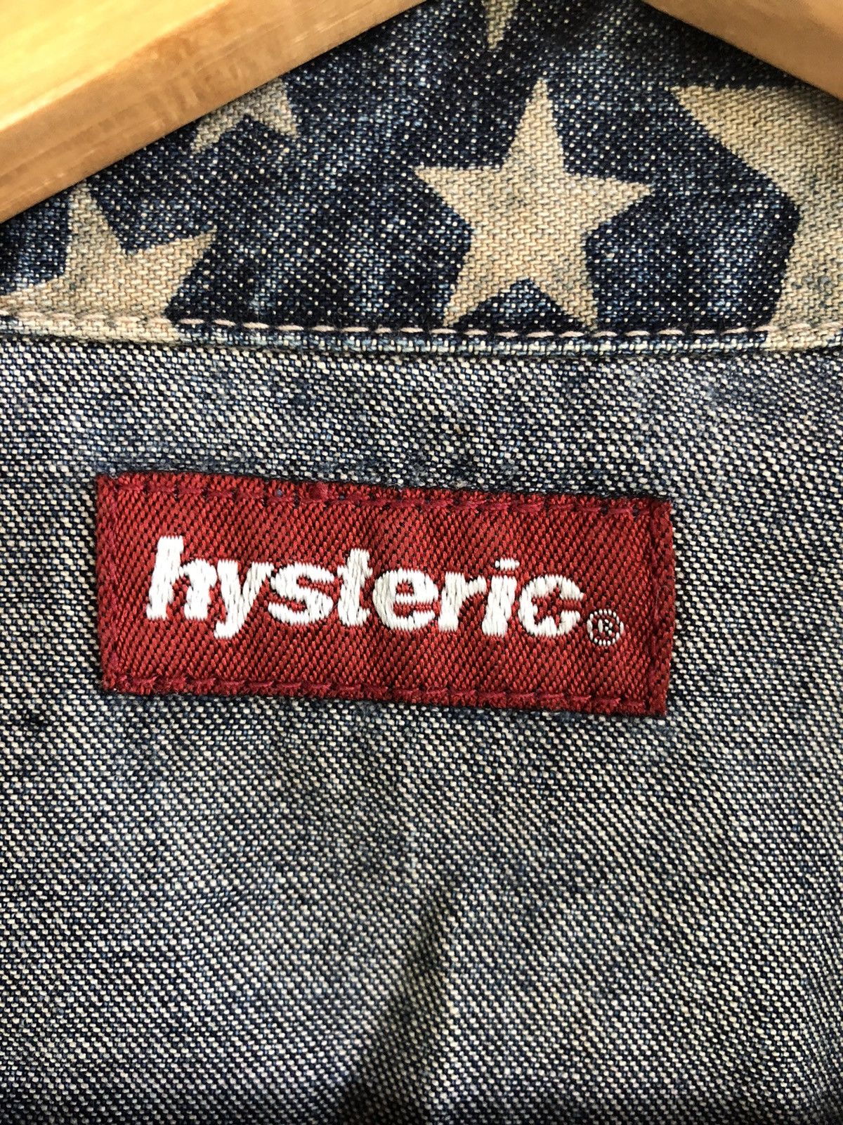 Hysteric Glamour Hysteric Glamour all over print stars denim shirts Size S / US 4 / IT 40 - 7 Thumbnail