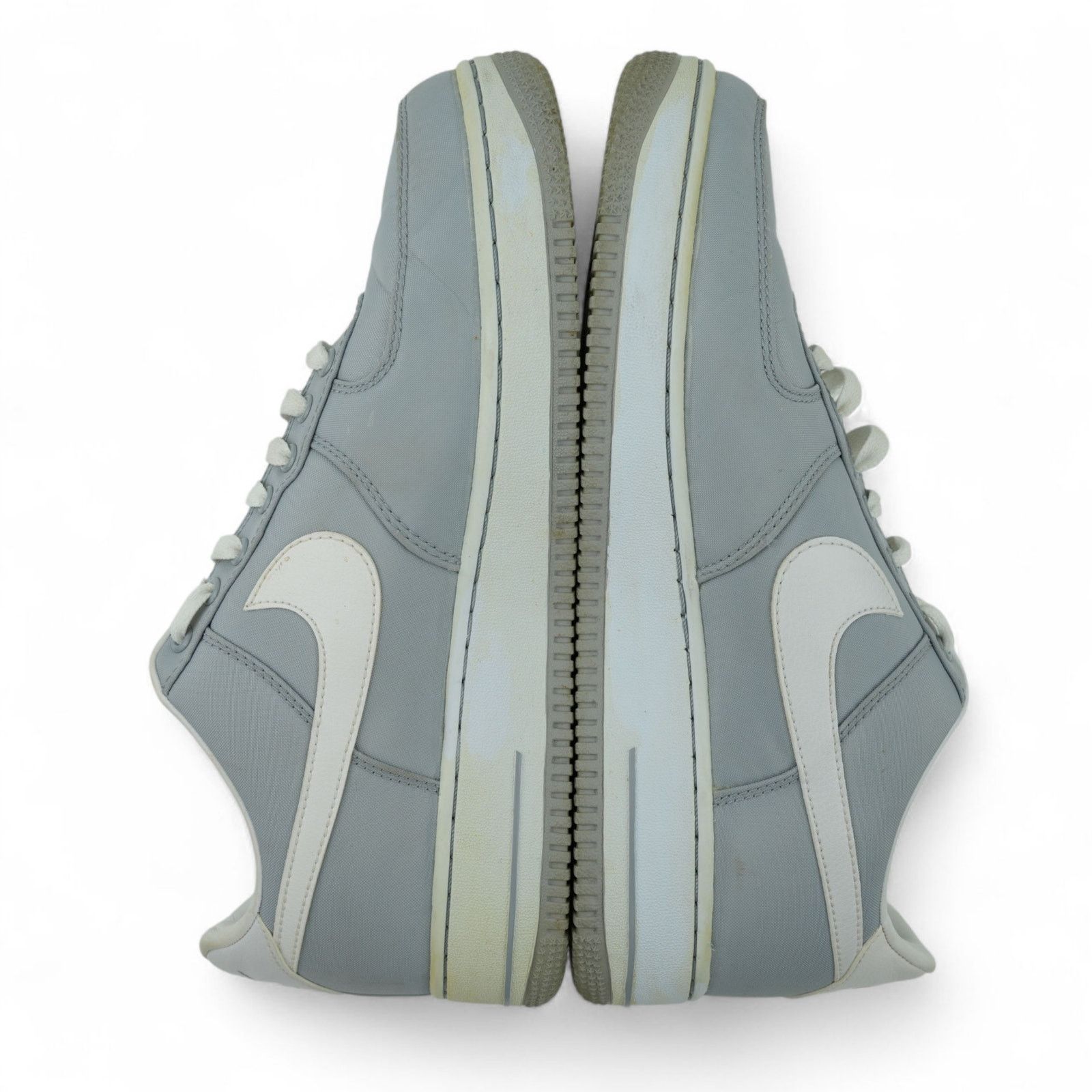 Nike Nike Air Force One 1 Shoes Mens 9.5 Low Wolf Grey 488298-038 Size US 9.5 / EU 42-43 - 6 Thumbnail
