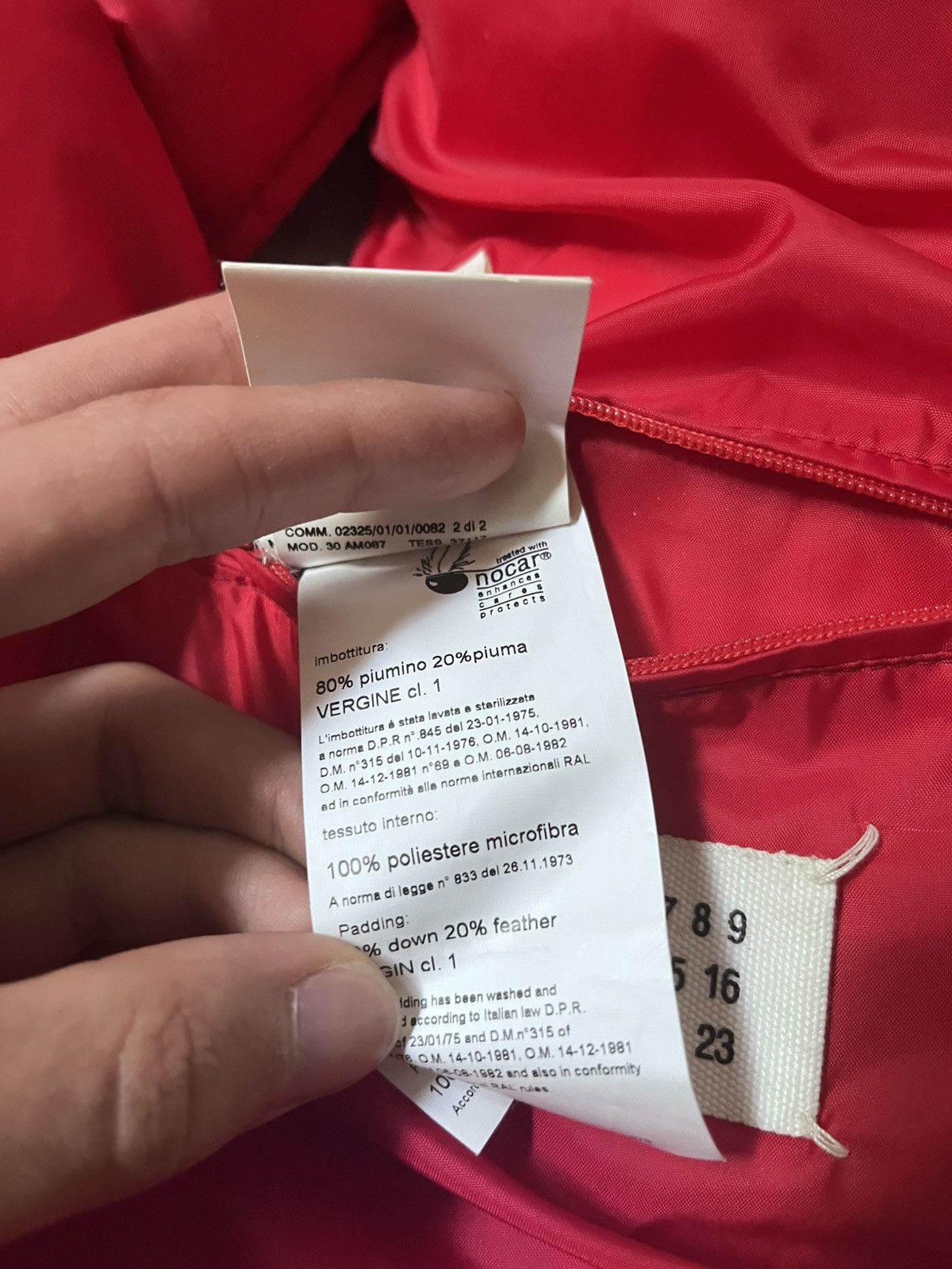 Maison Margiela Maison Margiela A/W 08 feather red puffer vest wrinkled rare Size US M / EU 48-50 / 2 - 17 Thumbnail