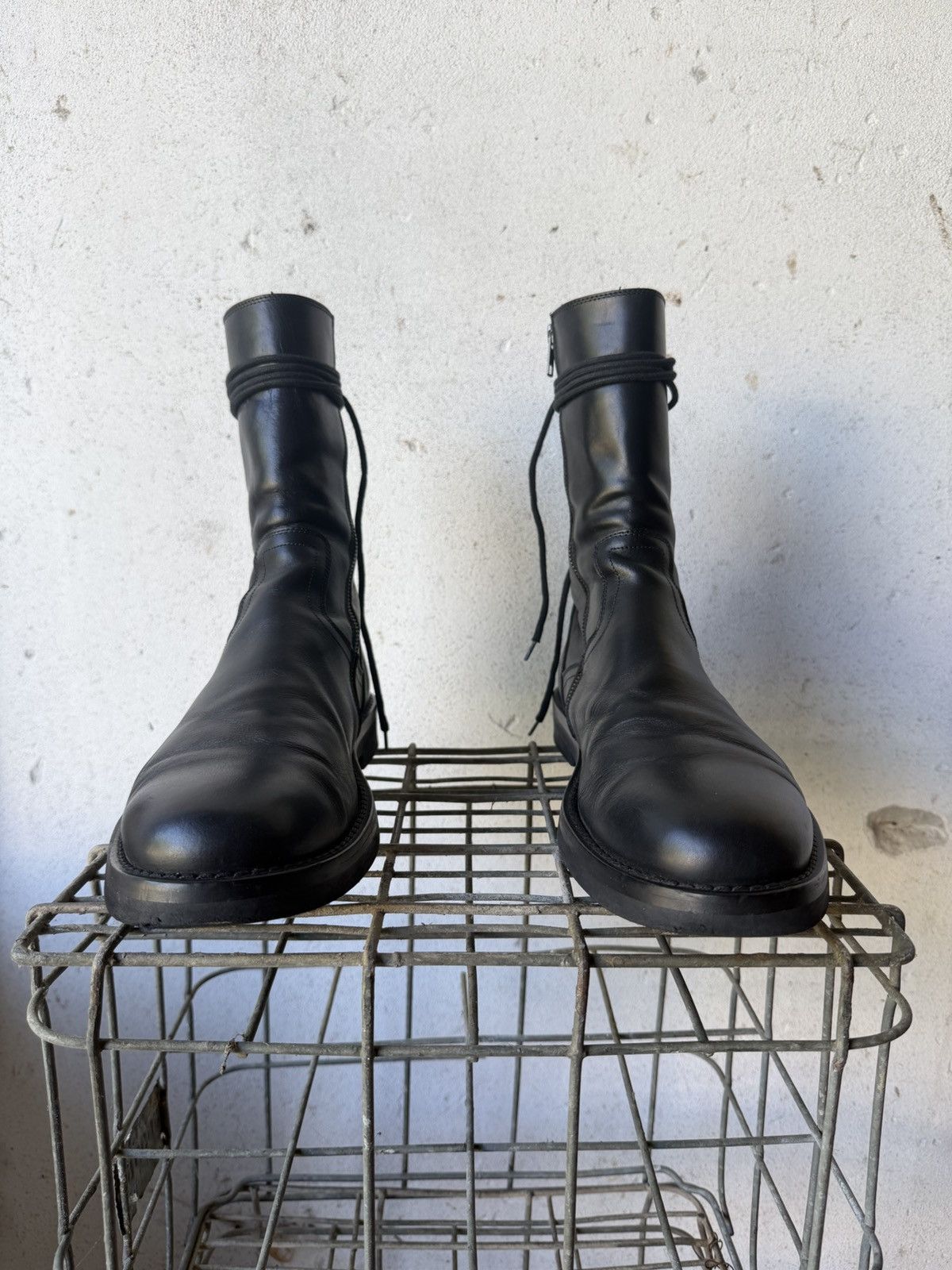 Ann Demeulemeester Ann demeulemeester back lace boots size 46 Size US 13 / EU 46 - 4 Thumbnail