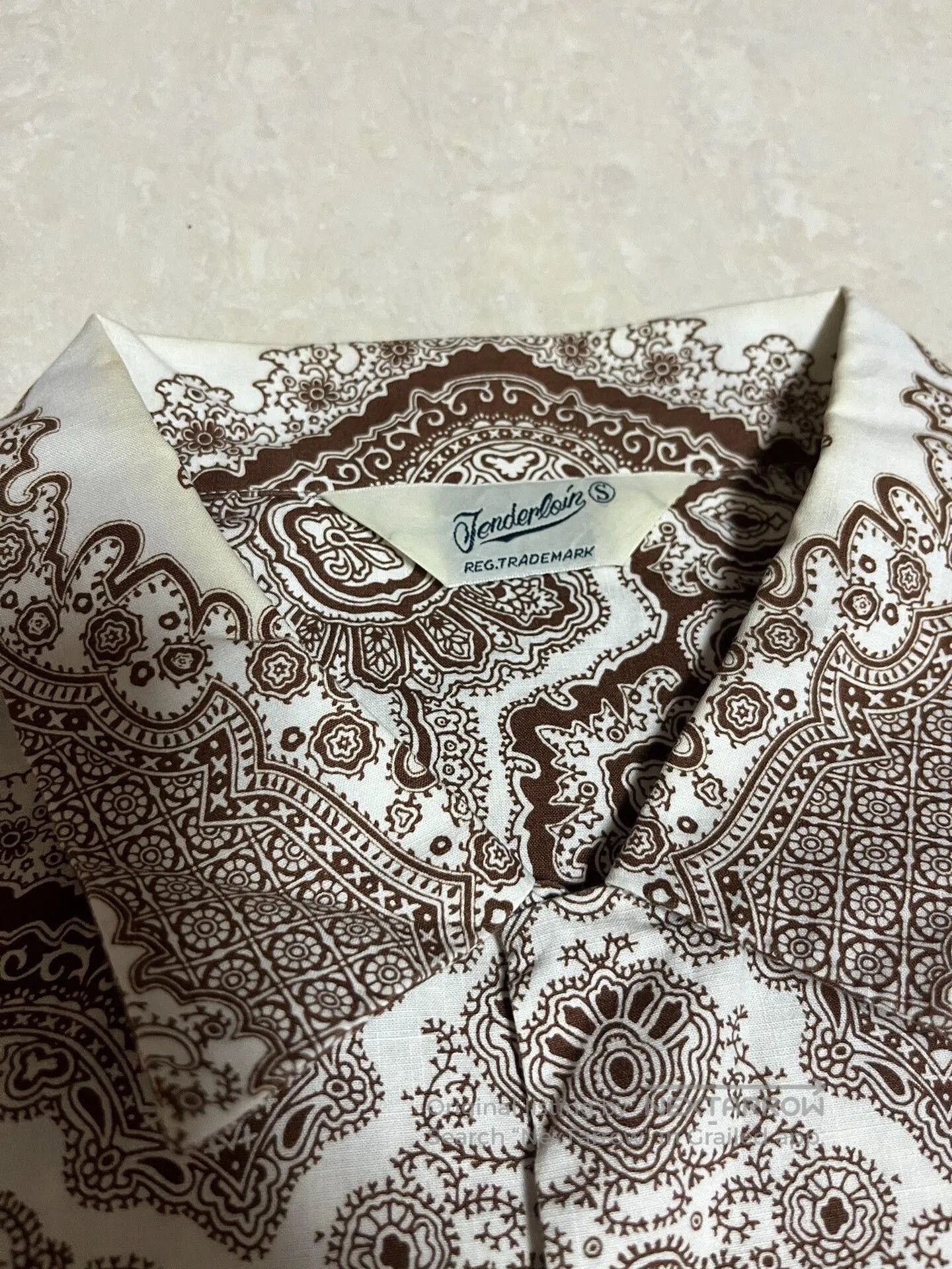 Tenderloin Tenderloin Paisley Short Sleeve Shirt. Size US S / EU 44-46 / 1 - 2 Thumbnail