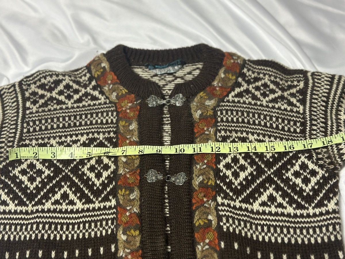 Dale Of Norway Vintage 100% Wool Dale Norway Autumnal Chain Buckle Cardigan Size US S / EU 44-46 / 1 - 4 Thumbnail