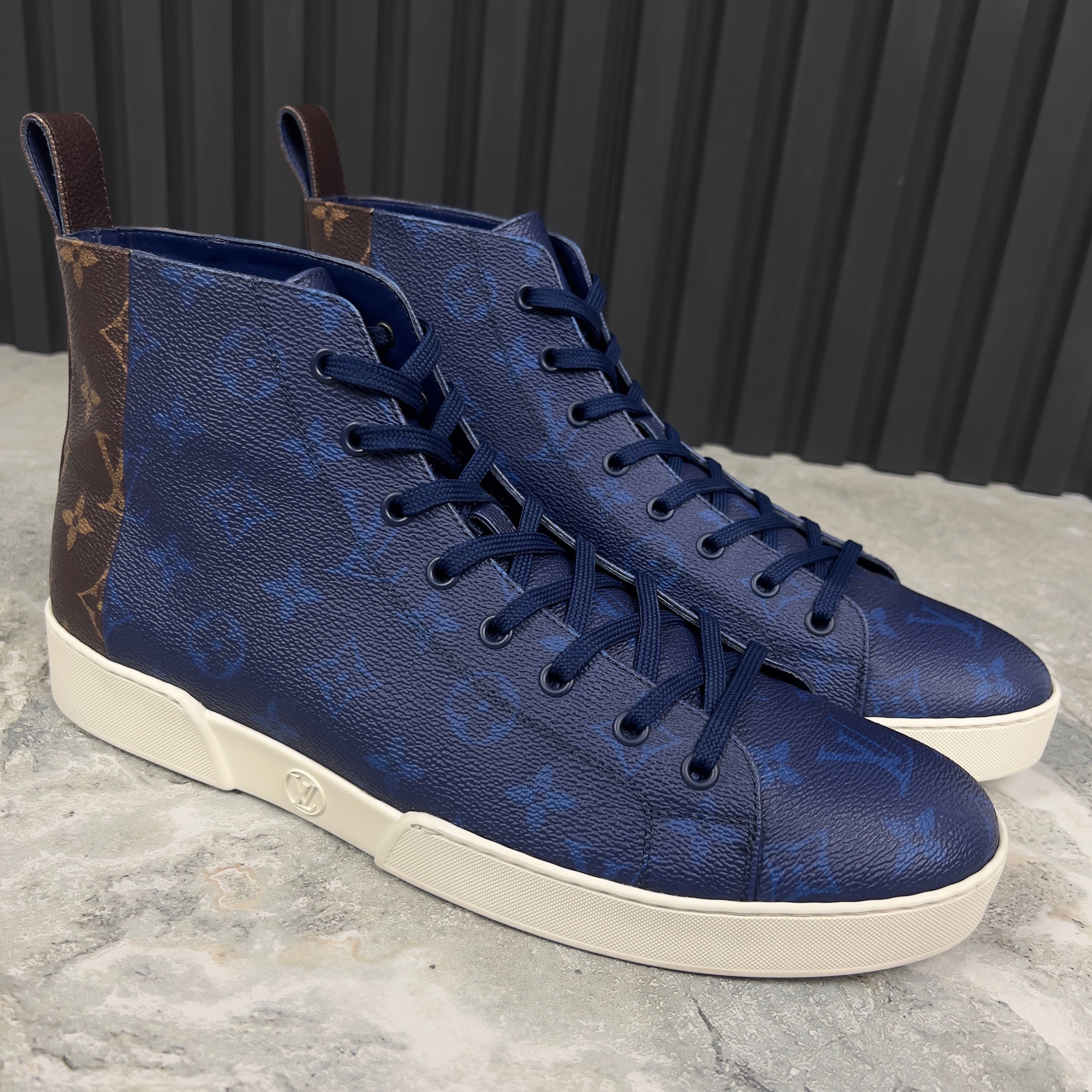 Louis Vuitton Louis Vuitton Match Up Sneakers Taigagrama Leather Size US 9.5 / EU 42-43 - 6 Thumbnail