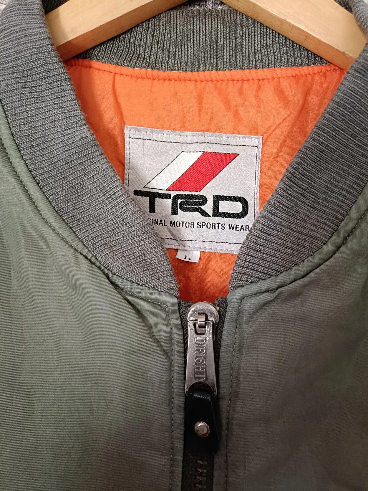 Vintage Vintage TRD bomber jacket Toyota racing development Size US M / EU 48-50 / 2 - 8 Thumbnail