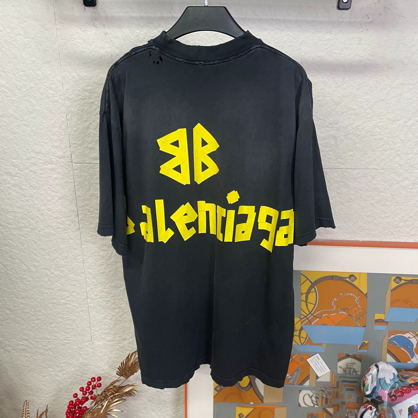 Balenciaga balenciaga logo short sleeve t-shirt xs Size US XS / EU 42 / 0 - 2 Thumbnail