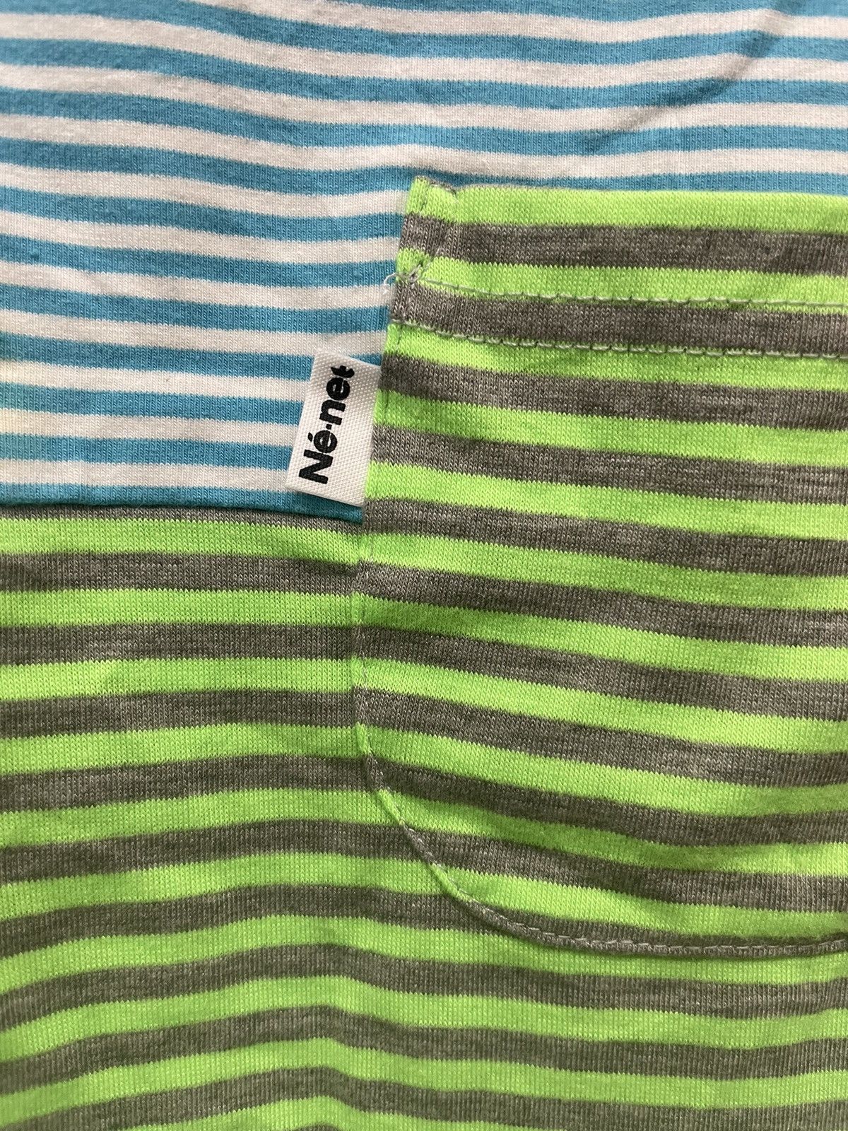 Ne-Net Ne-net stripped pocket t shirt Size M / US 6-8 / IT 42-44 - 3 Thumbnail